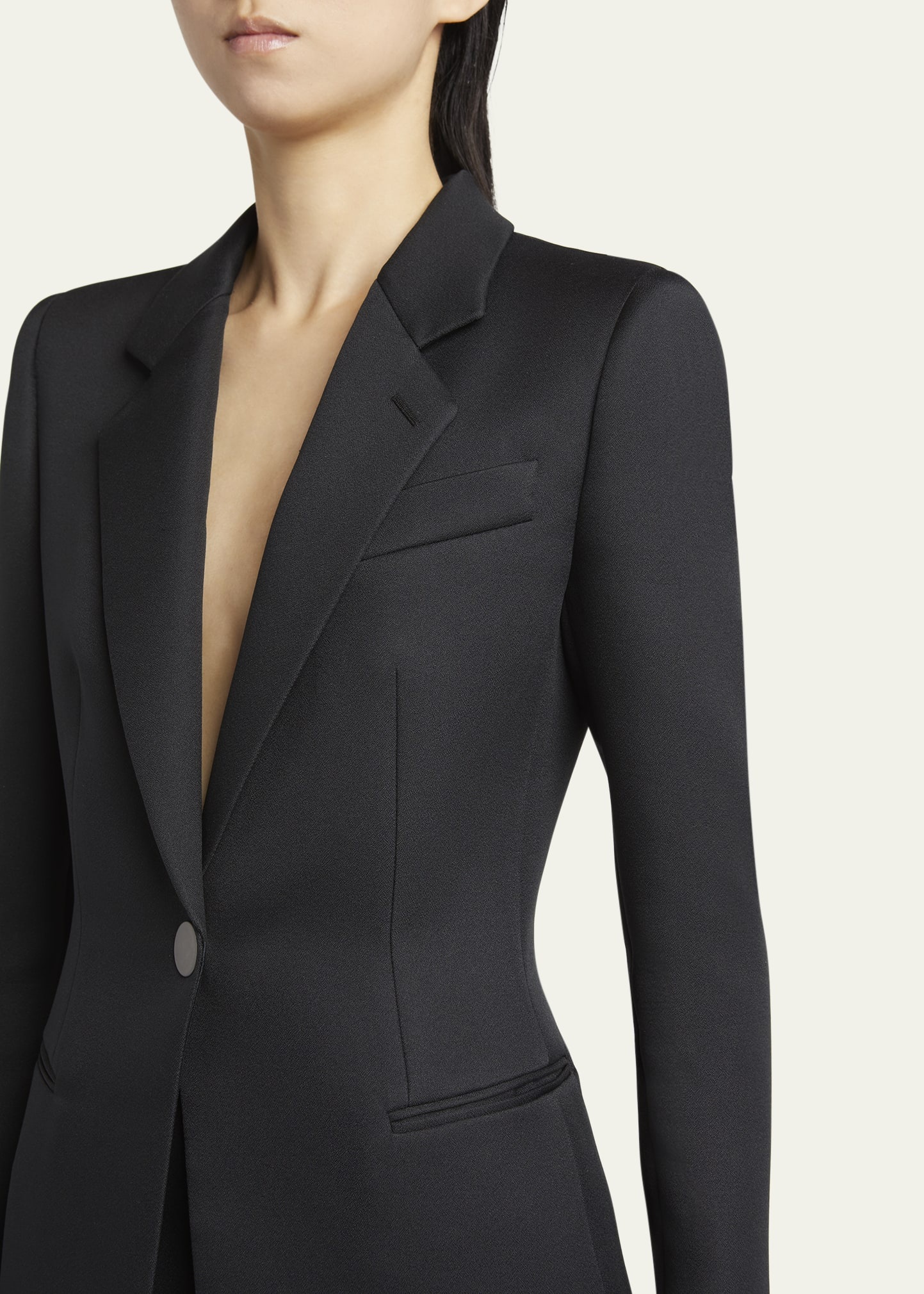 Techno Scuba One-Button Blazer - 5