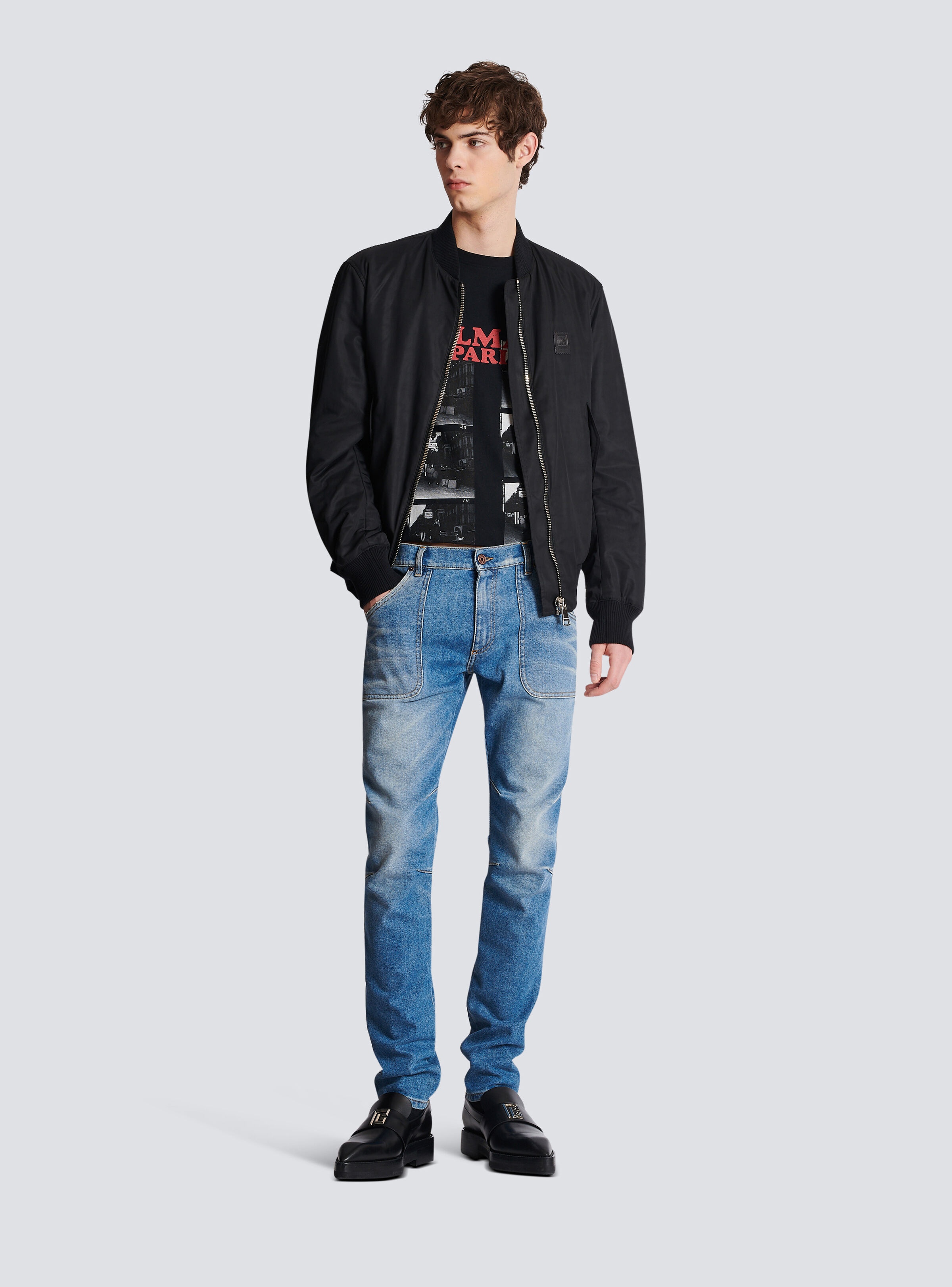 Slim-fit denim jeans - 2