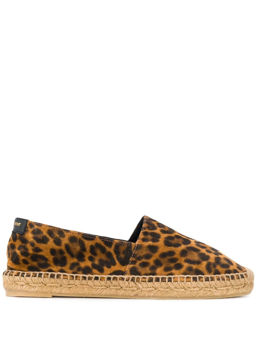 leopard print espadrilles - 1