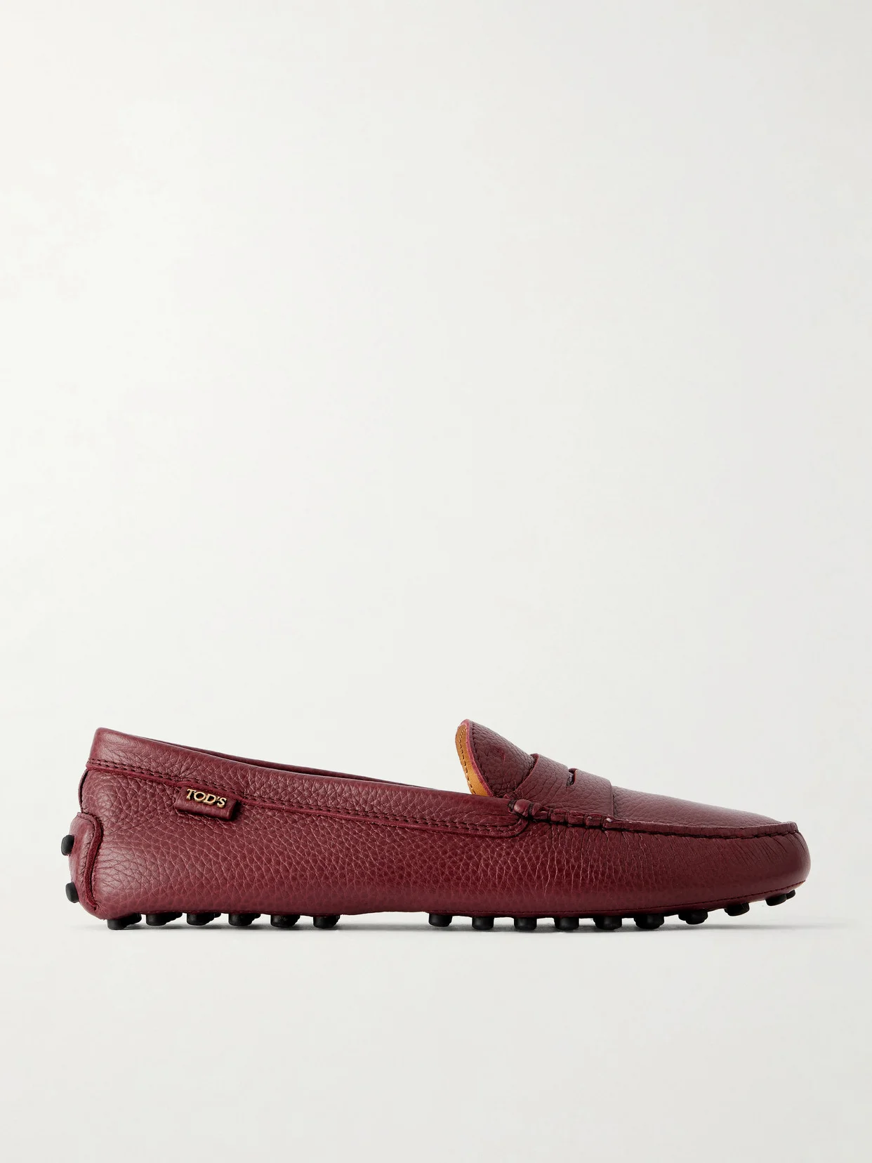 Gommino Textured-leather Loafers - 1