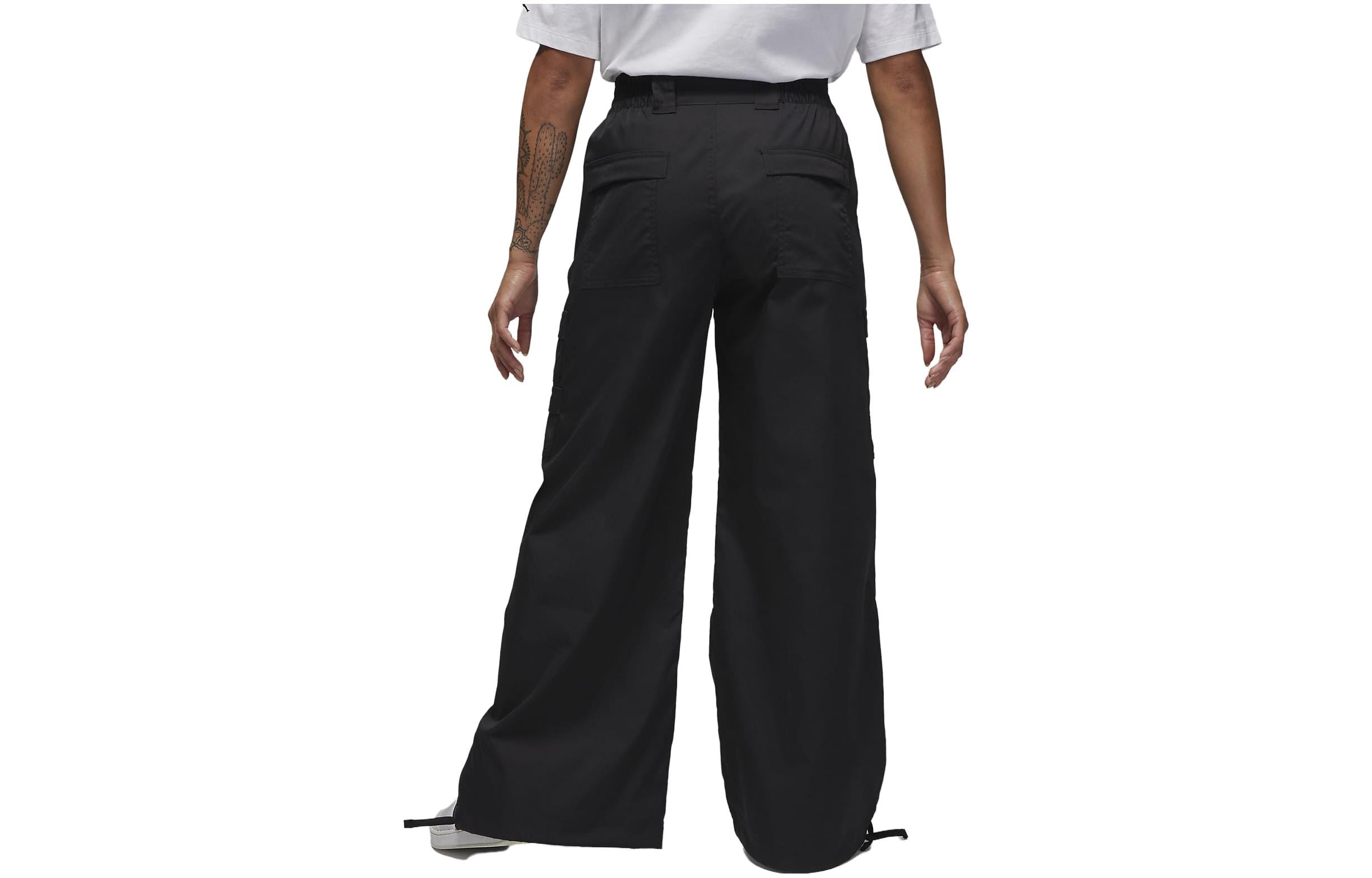 (WMNS) Air Jordan Chicago Pants Asia Sizing 'Black' DZ3350-010 - 2