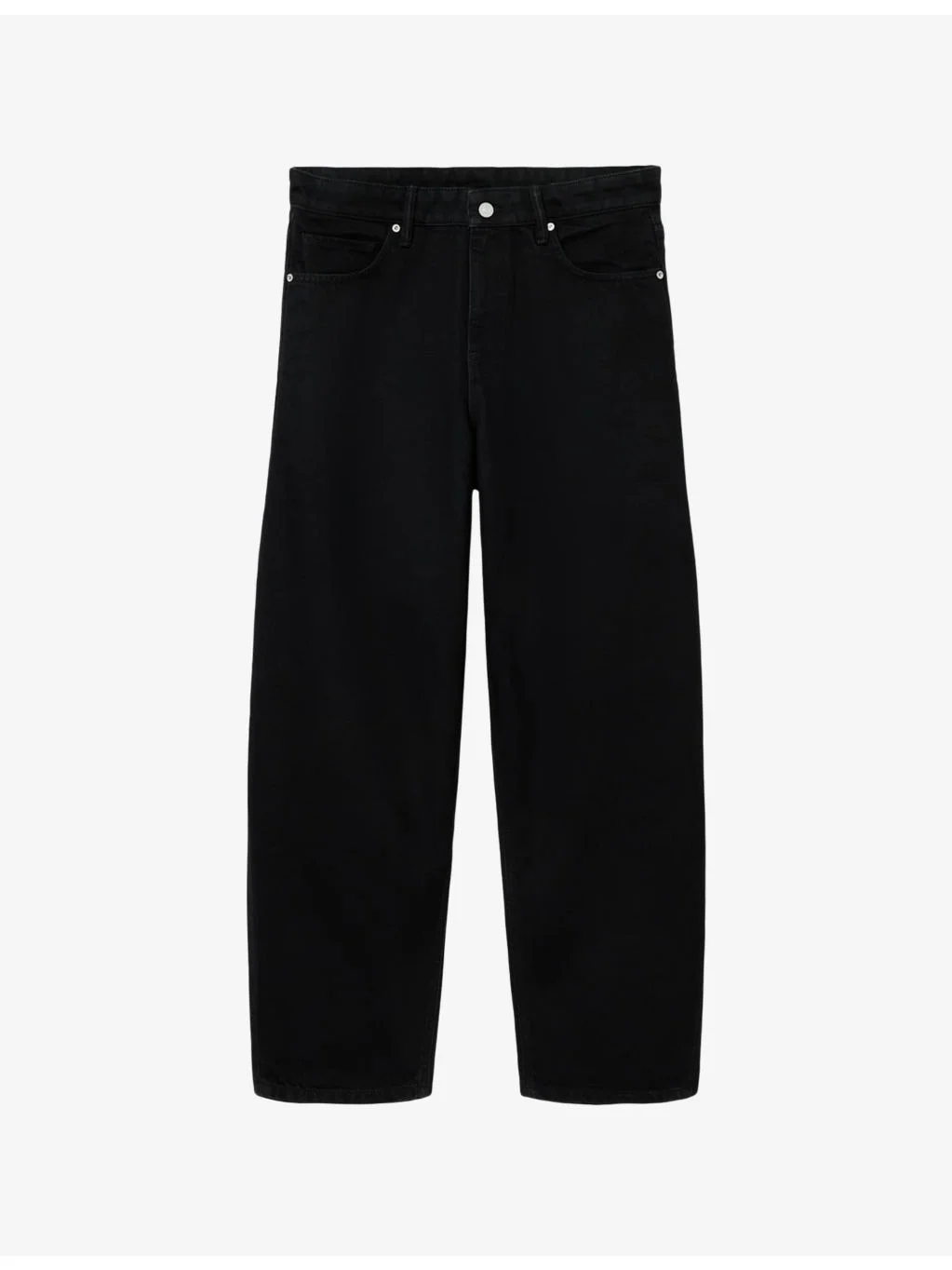 Curve Barrel-Leg Jeans - 1