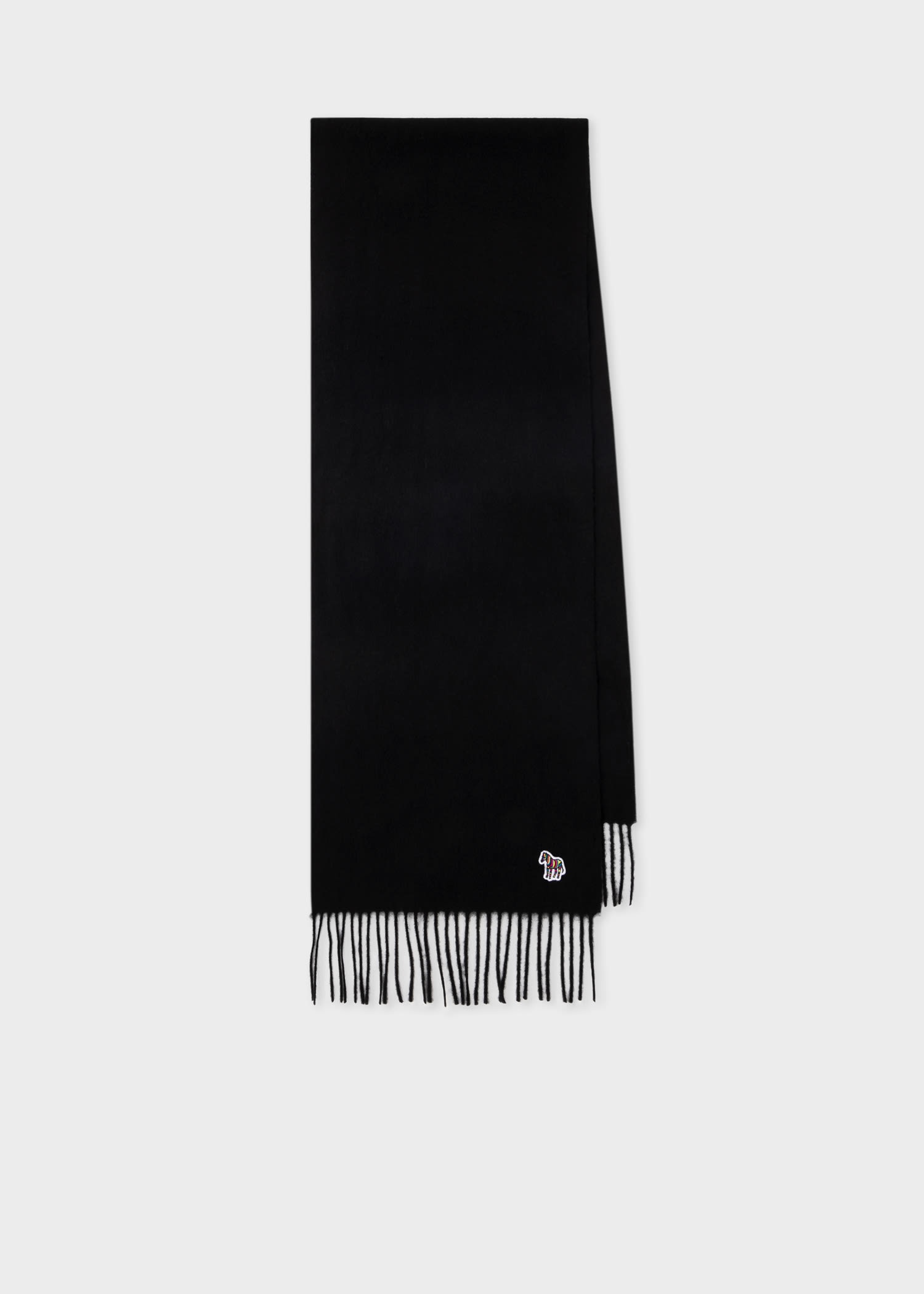 Lambswool Zebra Scarf - 1