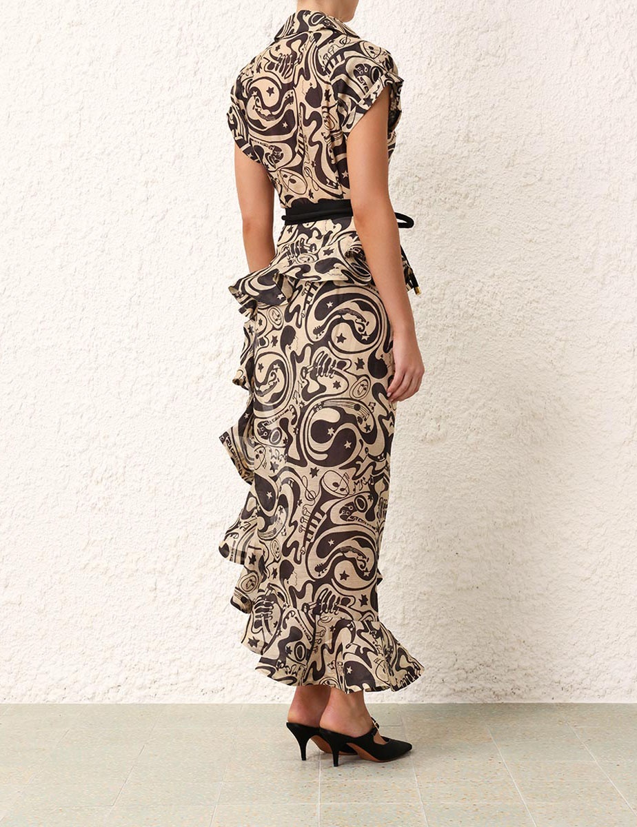 MATCHMAKER WATERFALL SKIRT - 4
