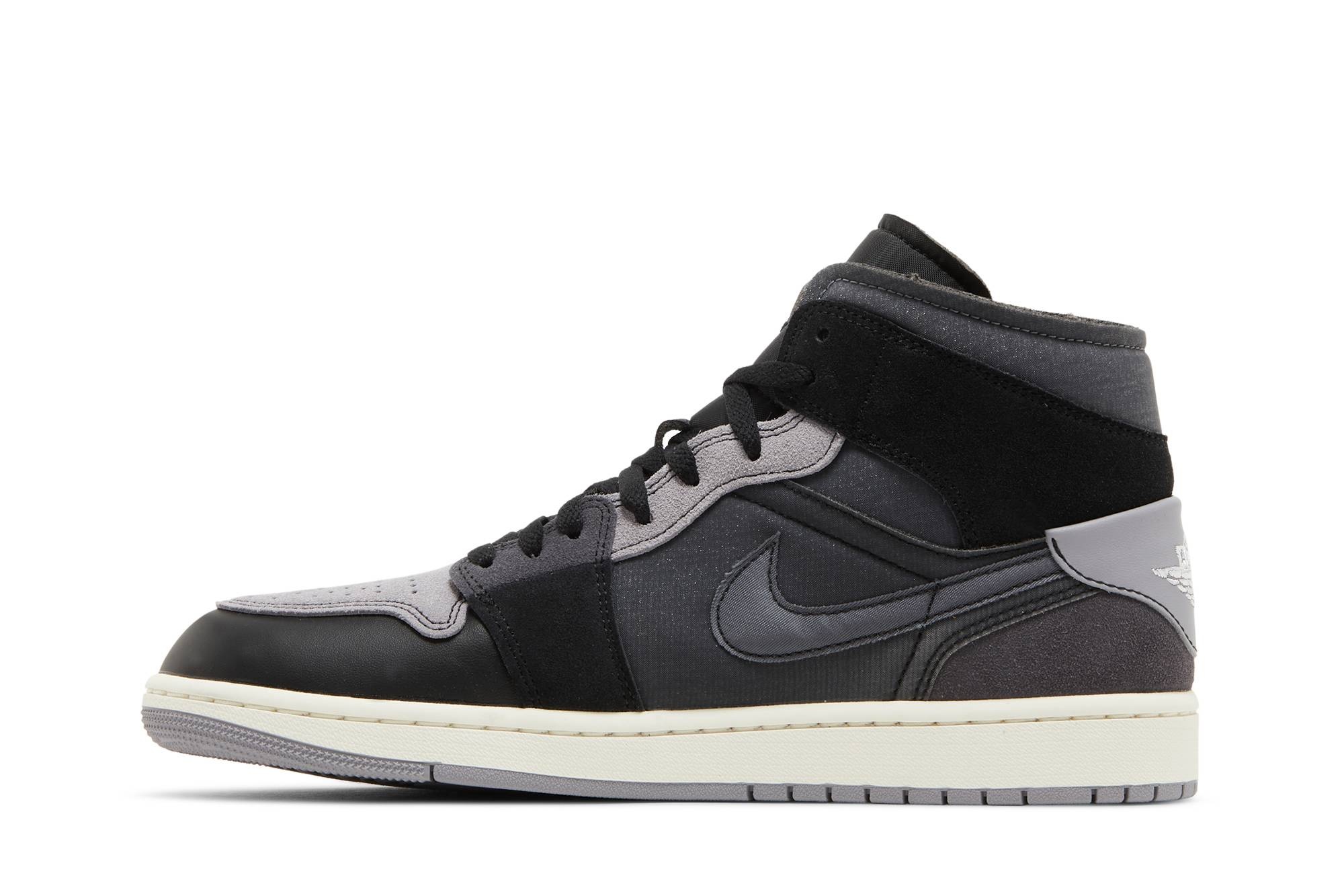 Air Jordan 1 Mid SE Craft 'Inside Out - Black' - 3