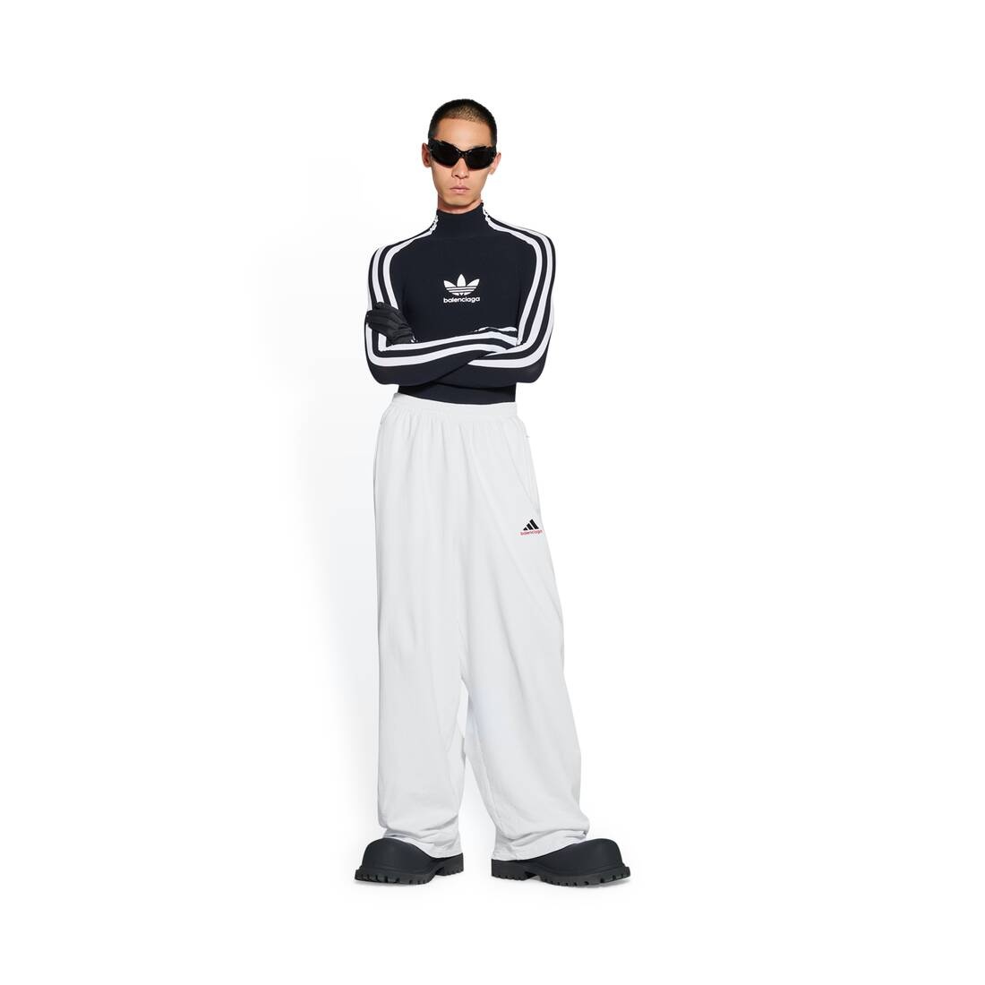 Balenciaga x adidas Baggy Sweatpants Black