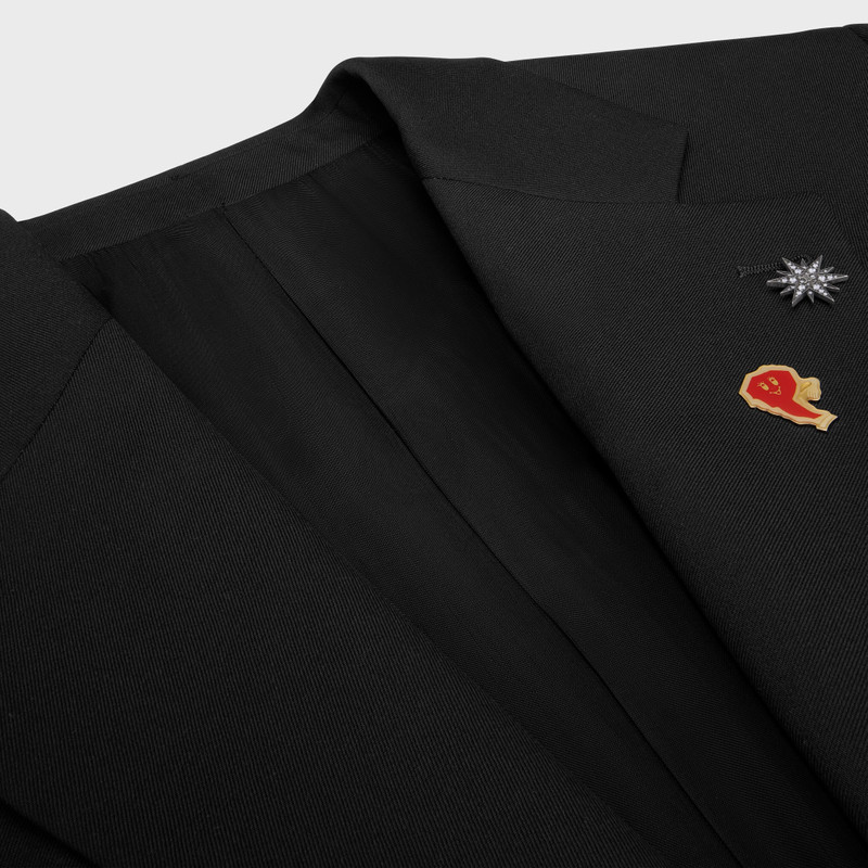 tailored jacket IN wool gabardine 3