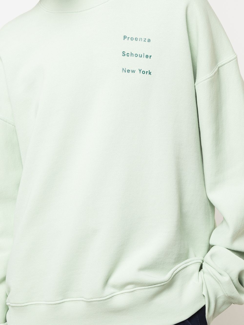 logo detail sweatshirt - 5