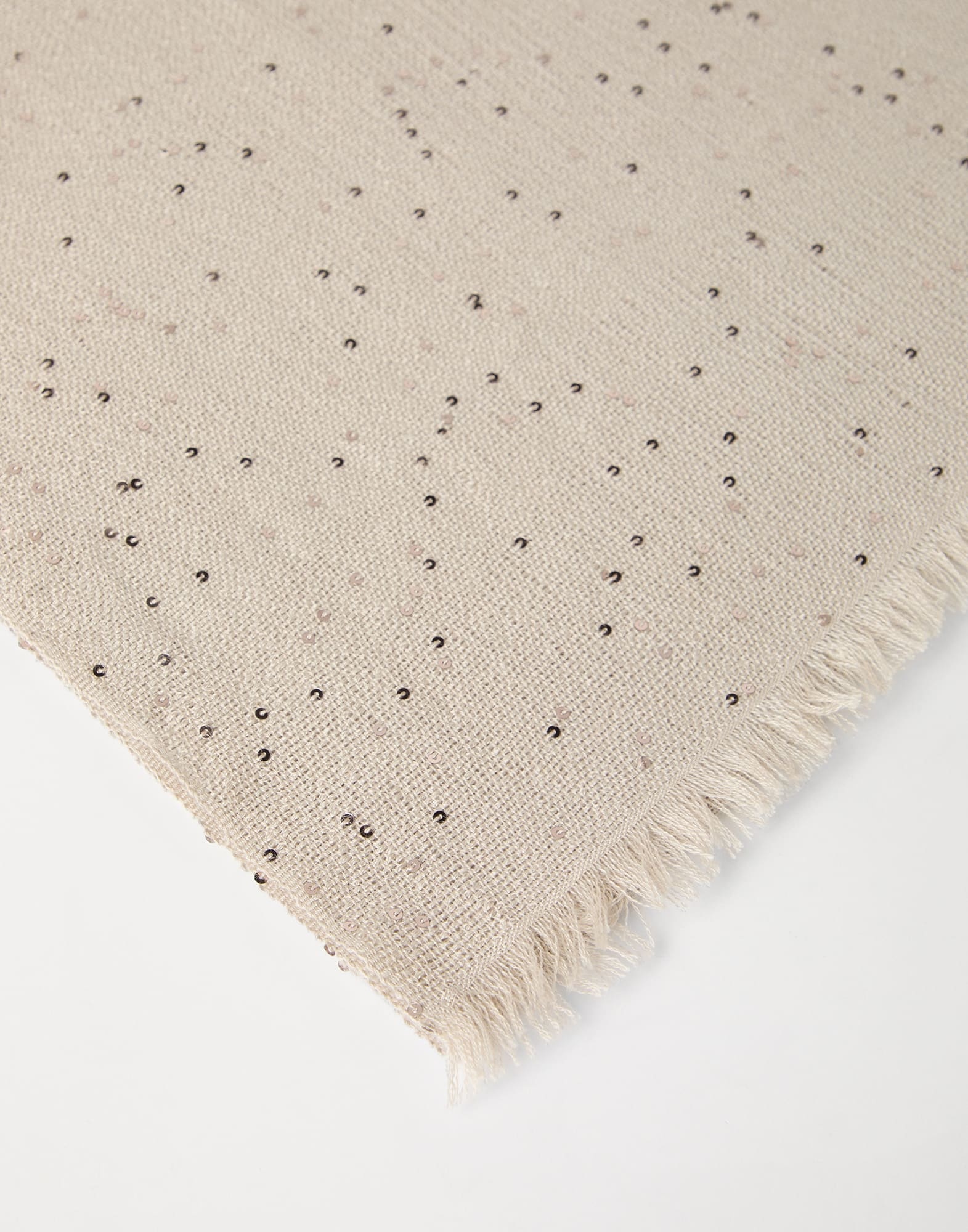 Cashmere and silk diamond yarn scarf - 2