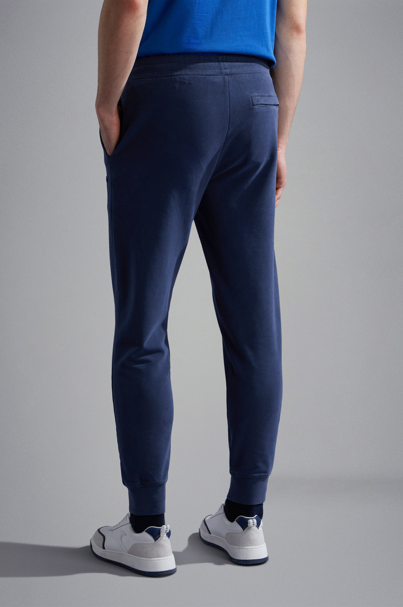 GARMENT DYED STRETCH COTTON JOGGERS 3