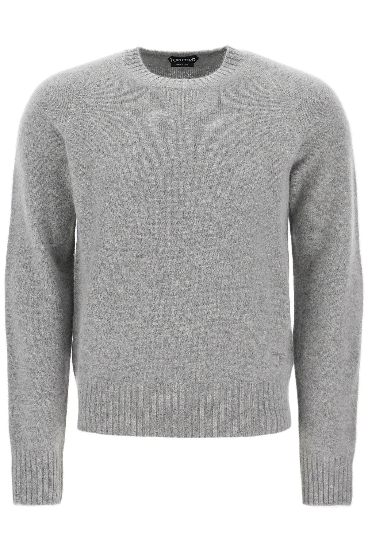 CASHMERE CREWNECK PULLOVER - 1