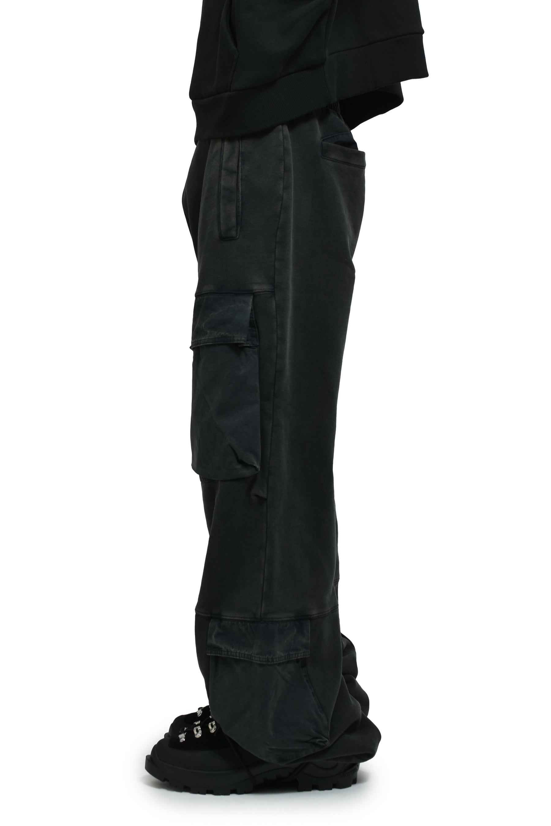UTILITY SWEATS / WASHED BLK - 3