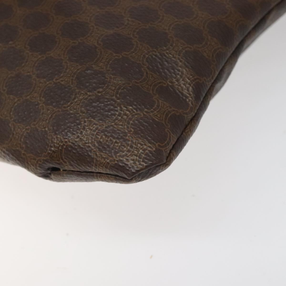 CELINE Macadam Canvas Tote Bag Pvc Brown - 11