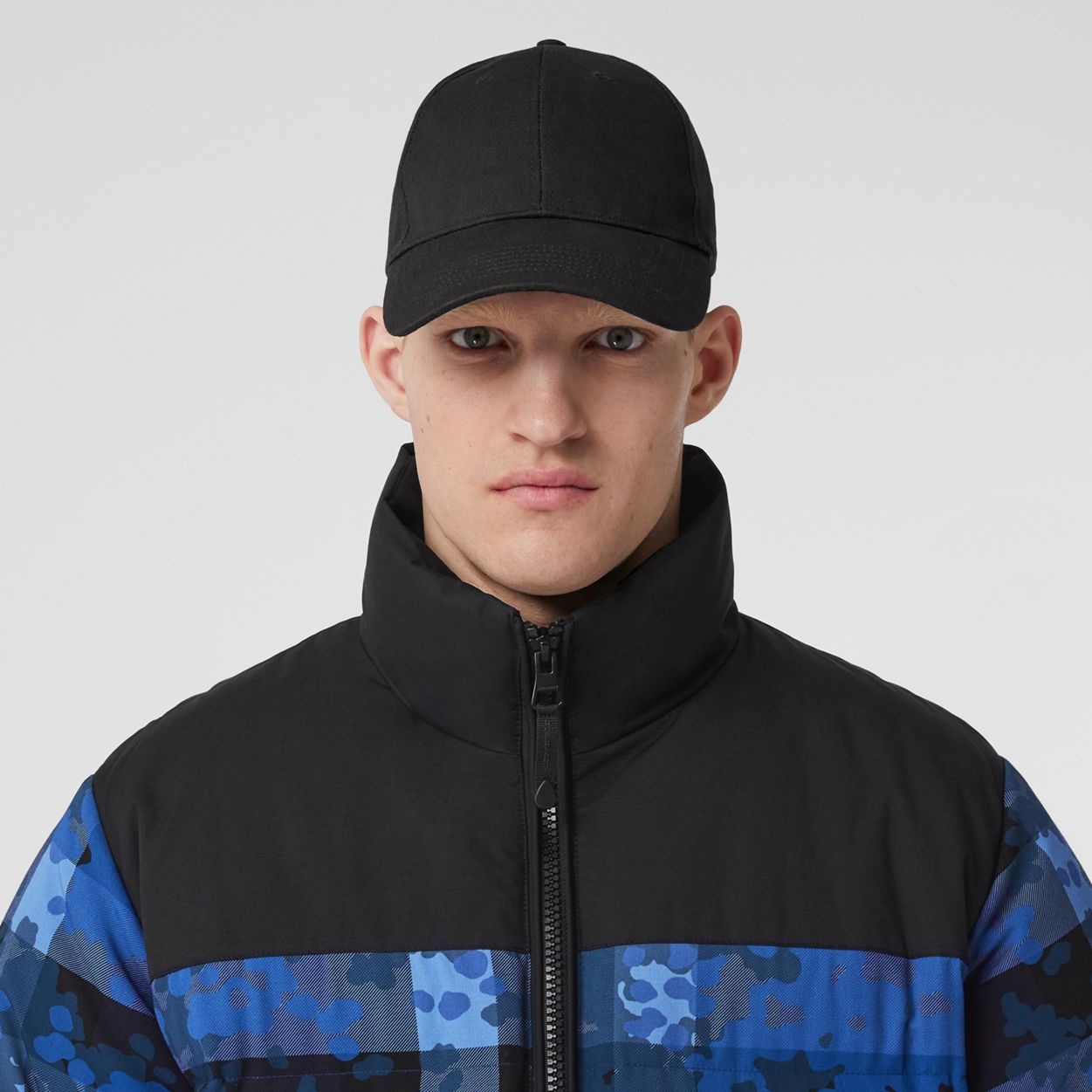 Camouflage Check Thermoregulated Puffer Jacket - 3