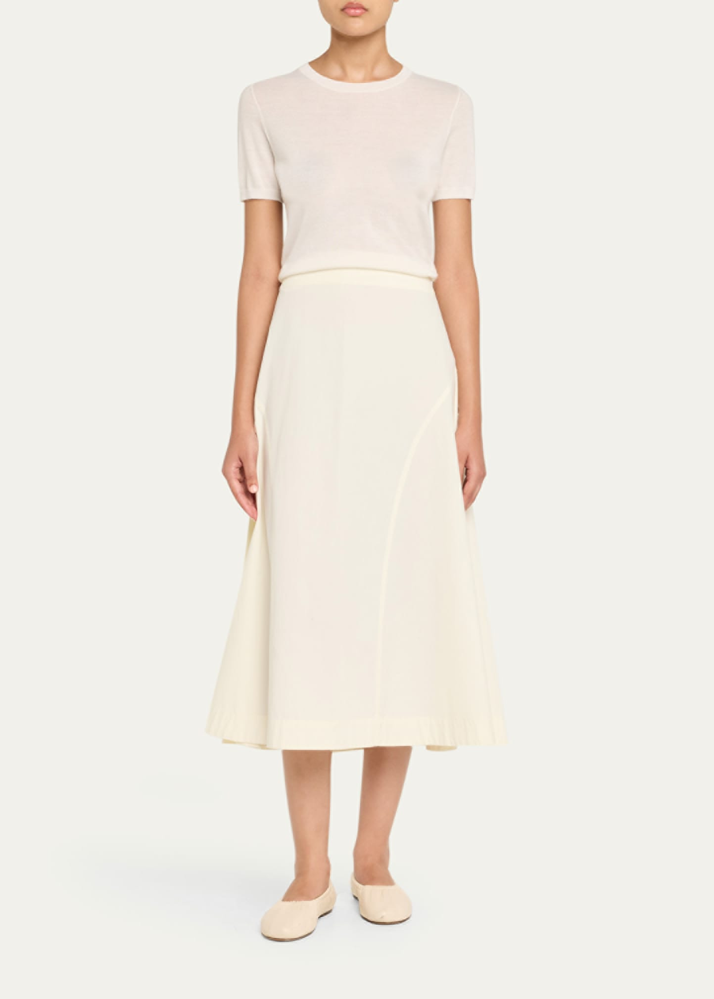 Delila Cashmere Crewneck T-Shirt - 2