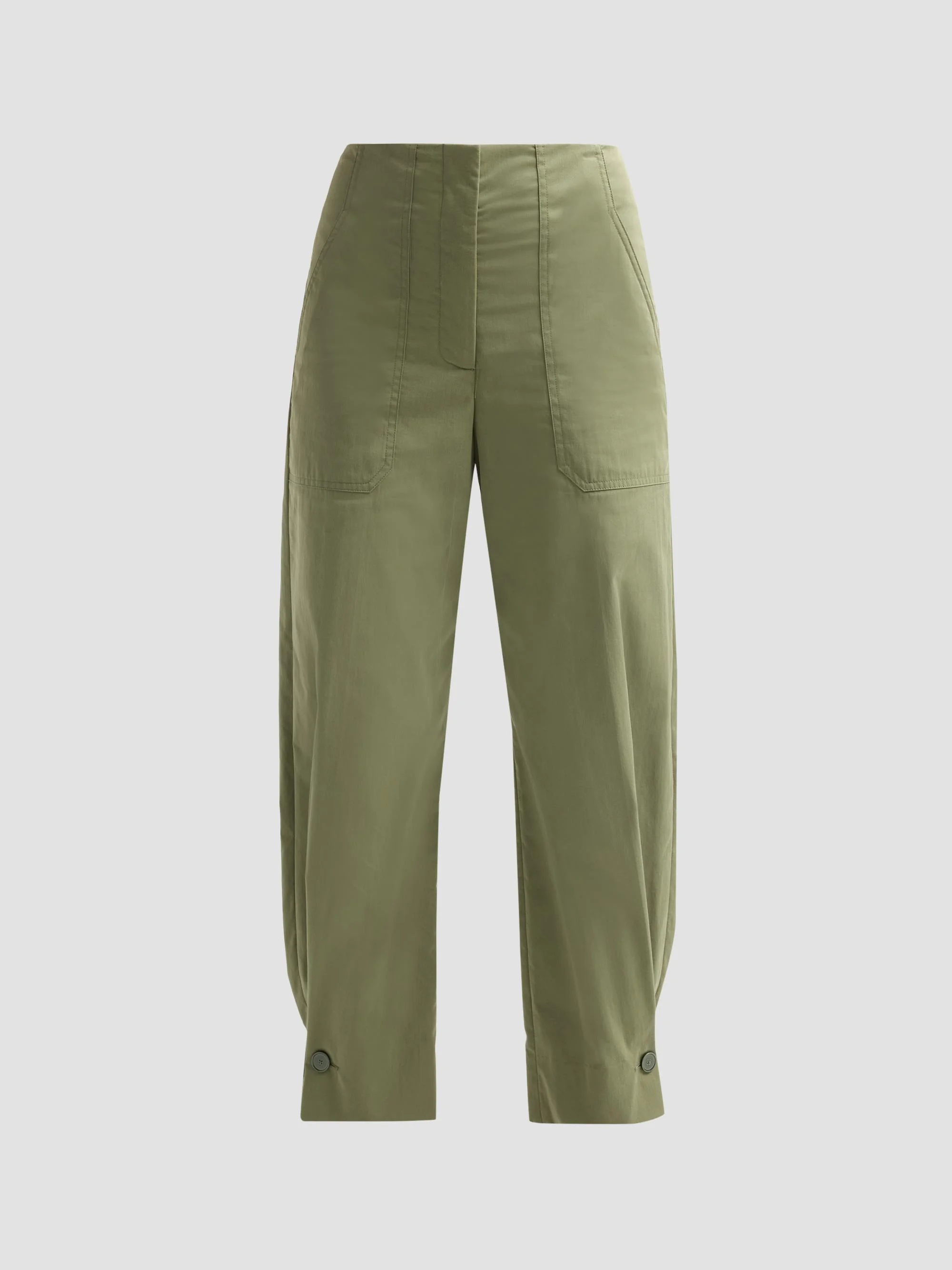 Women's Stapleton Buttoned Pants - Stone Army - 1
