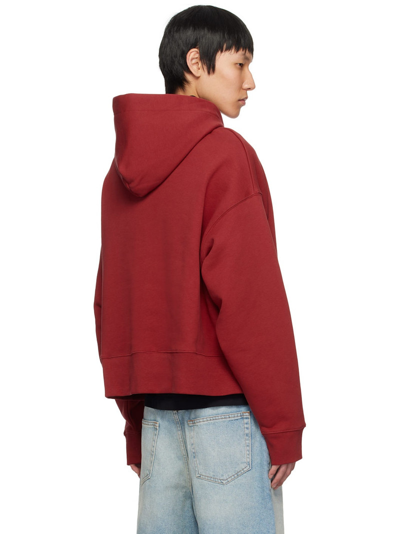 Red 'Bear in Mind' Hoodie 3