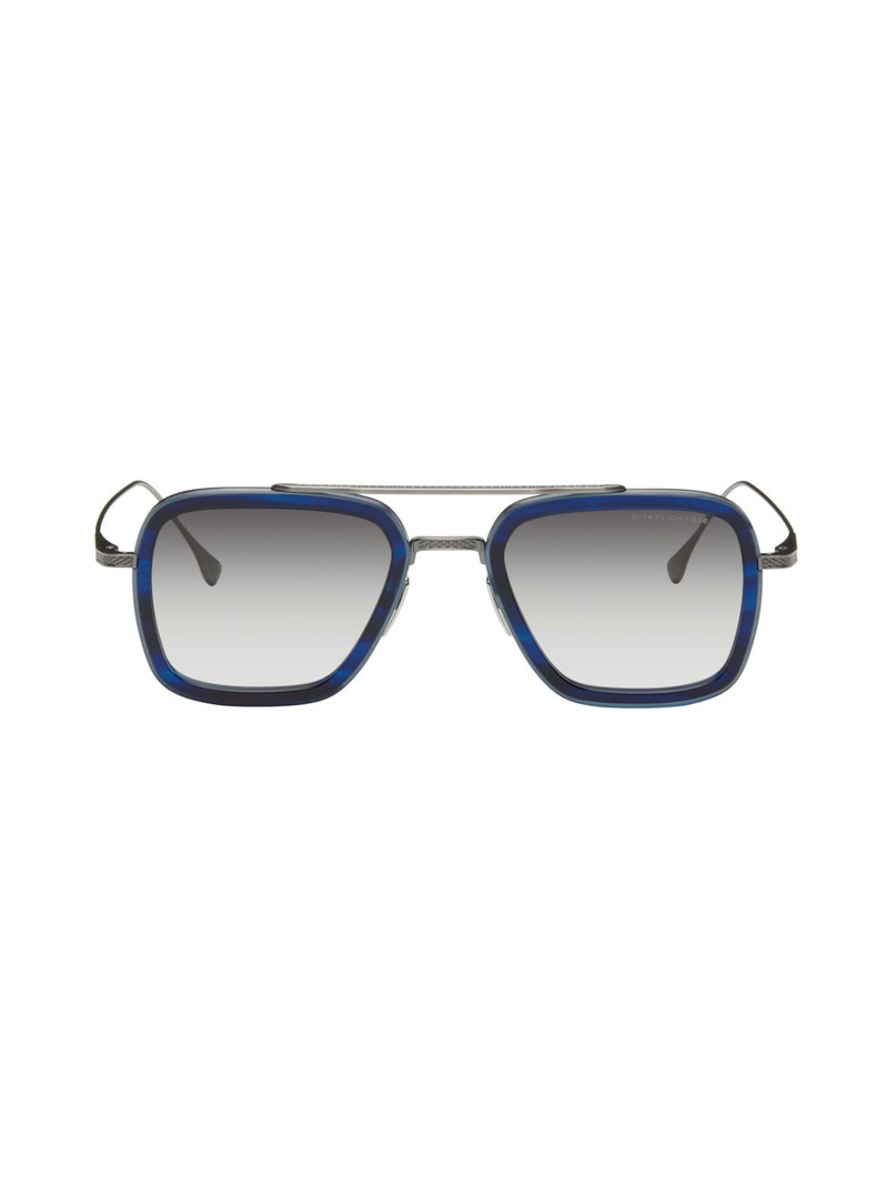 Blue & Gunmetal Flight.006 Sunglasses 1