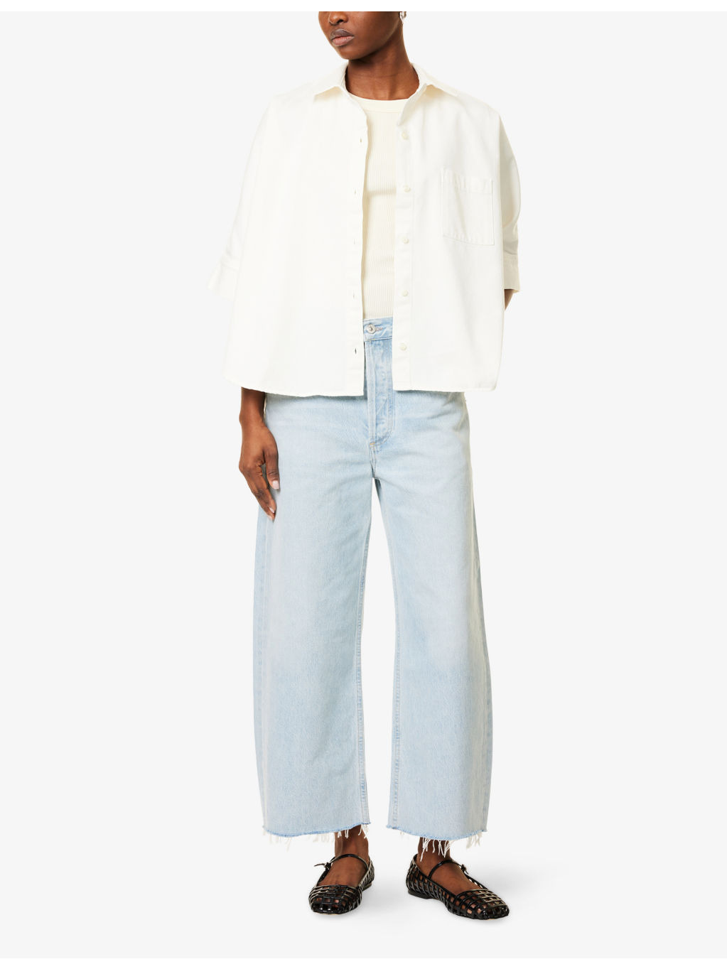 Claire Origami Oversized-Fit Cotton Shirt - 2