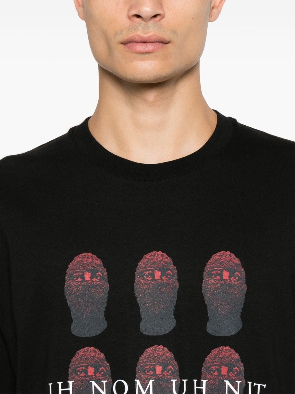 Red Masks-print T-shirt - 10
