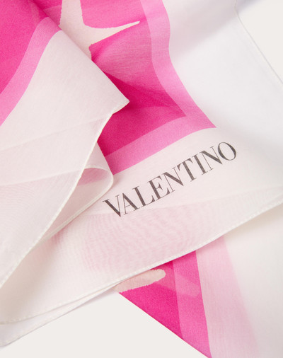 Valentino ESCAPE PAREO WITH POCHON IN COTTON AND SILK outlook