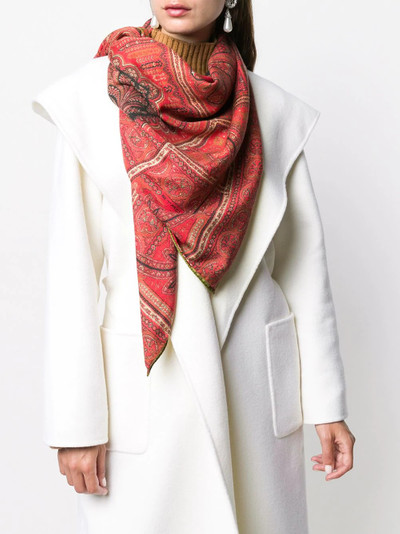 Etro paisley print scarf outlook