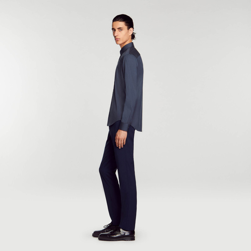 FITTED STRETCH COTTON SHIRT 7