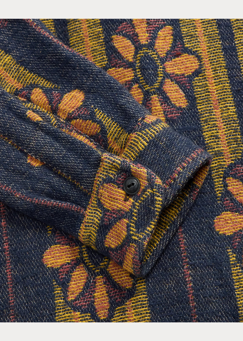 Floral Jacquard Workshirt 4