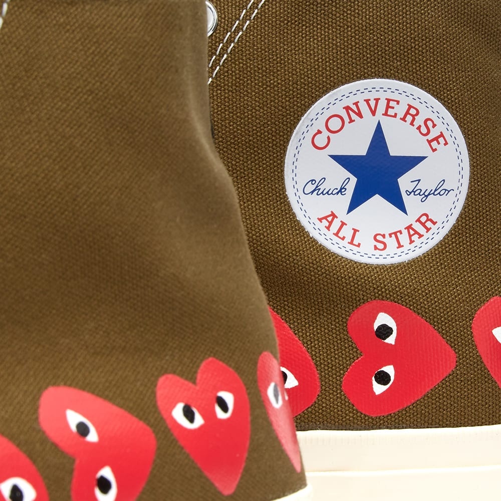 Comme des Garcons Play x Converse Chuck Taylor Multi Heart 1970s Hi - 4