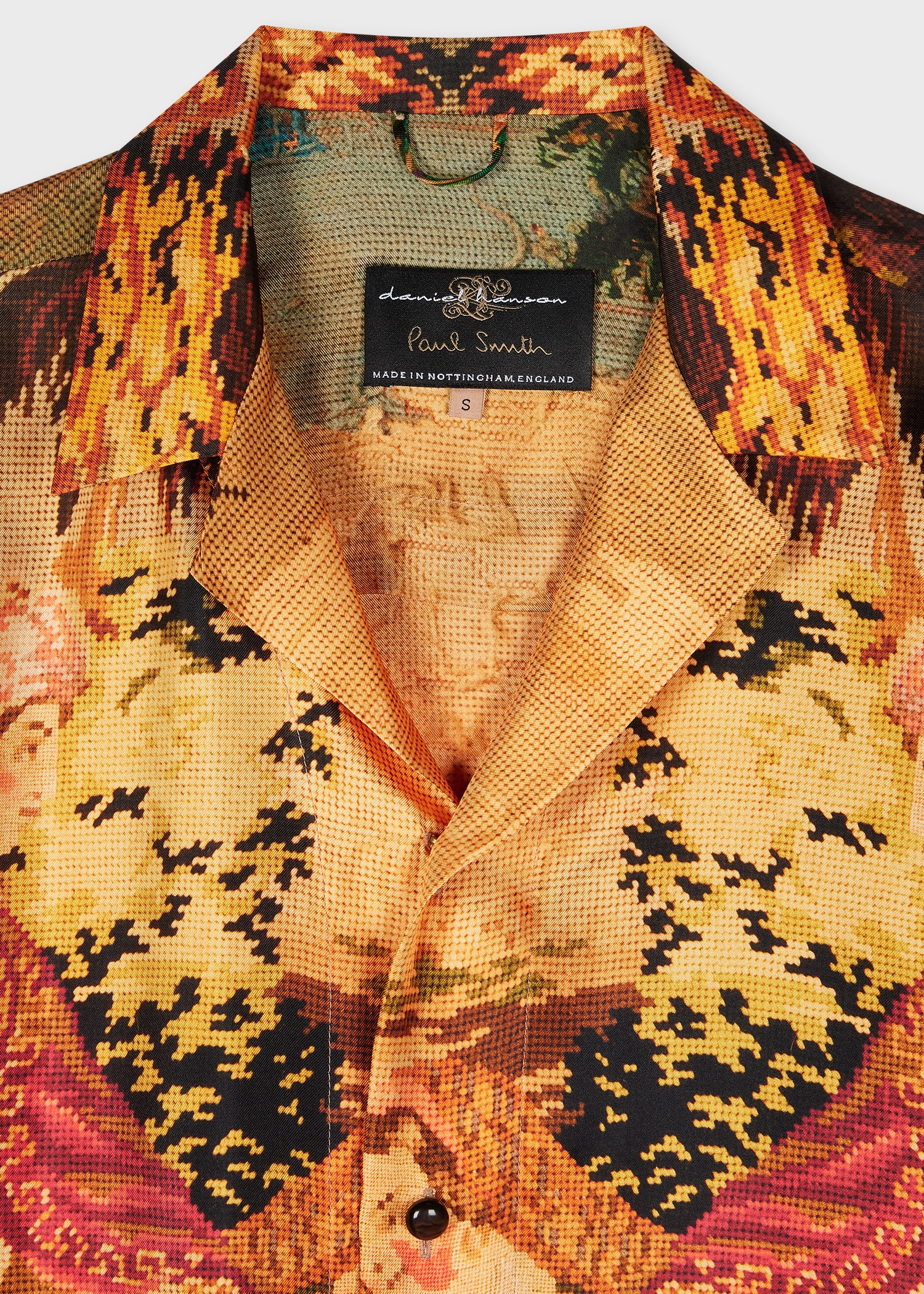 Daniel Hanson For Paul Smith - Tapestry Print Silk Pyjama Shirt - 2