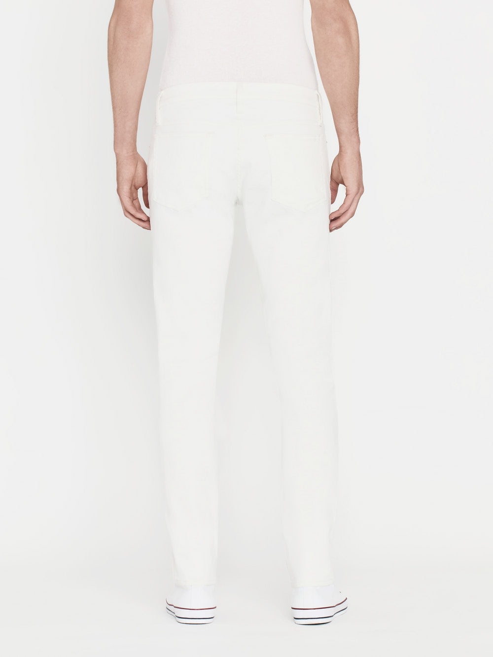 L'Homme Slim Twill in Whisper White - 6