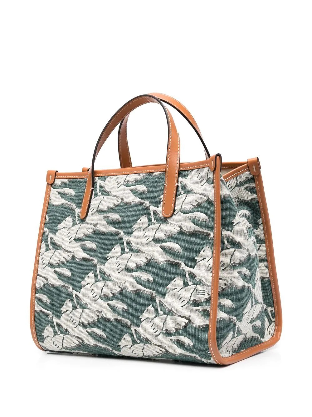 jacquard tote bag - 3