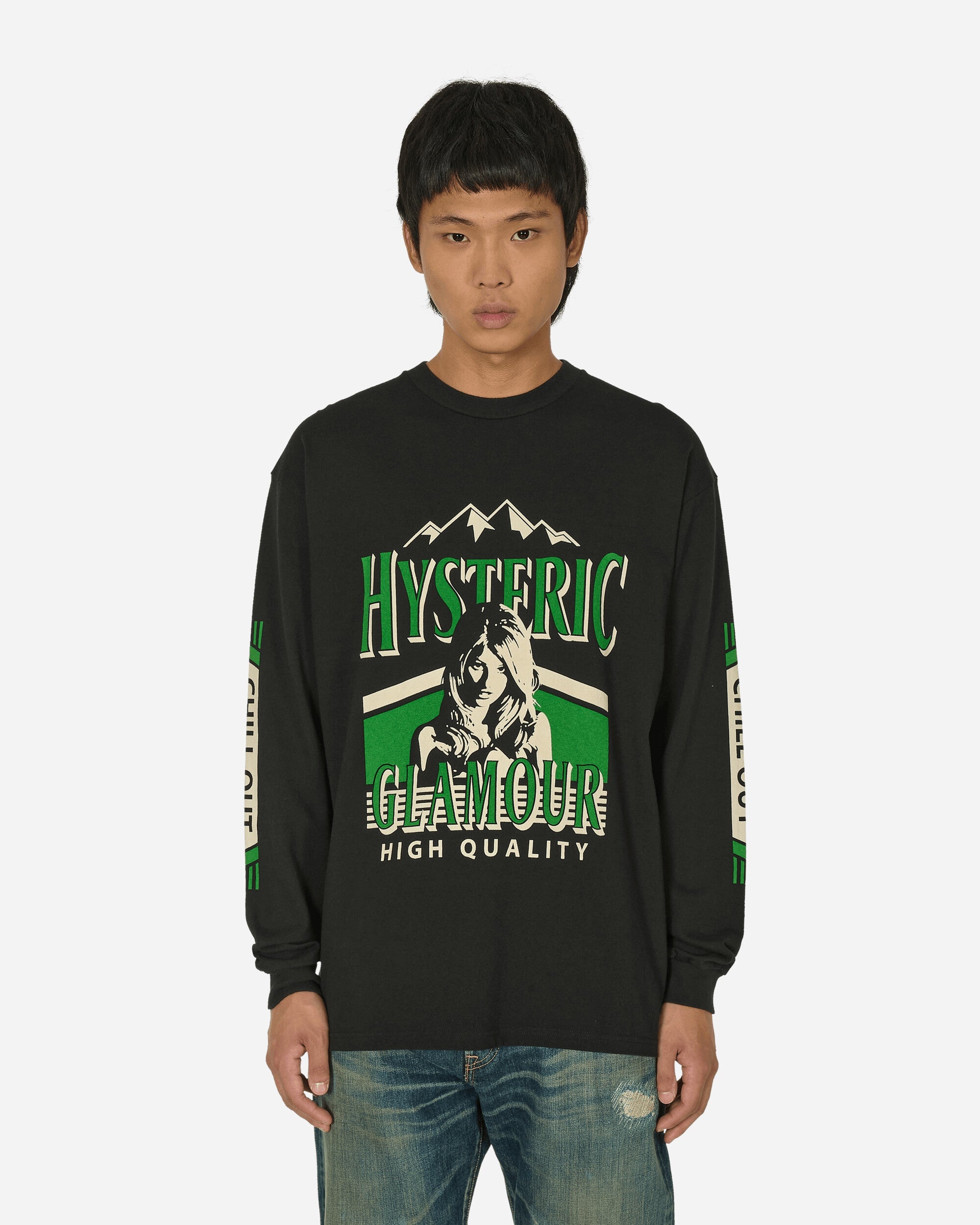 Twin Peaks Longsleeve T-Shirt Black - 1