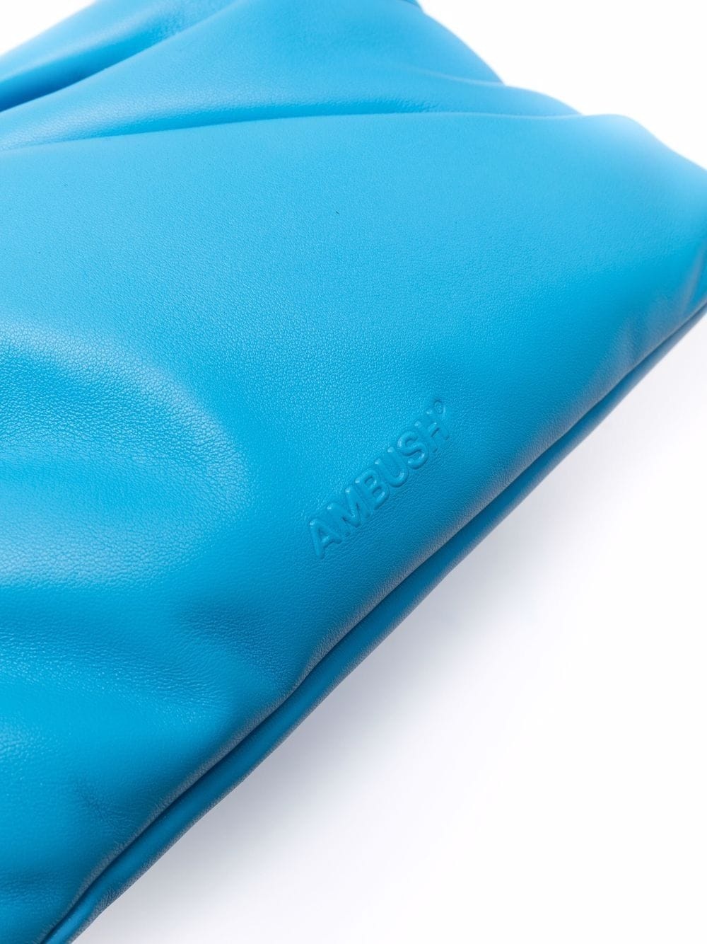 Nejiri leather wrist clutch bag - 4
