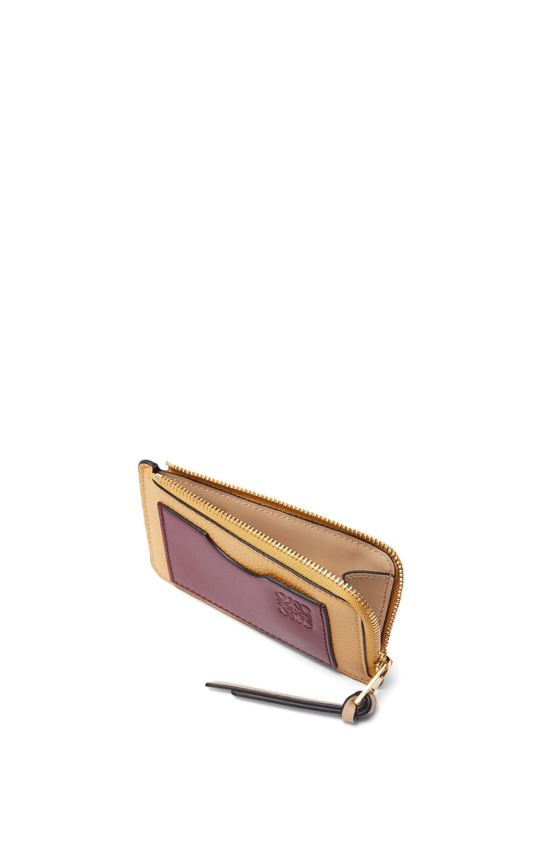 Coin cardholder in soft grained calfskin - 3
