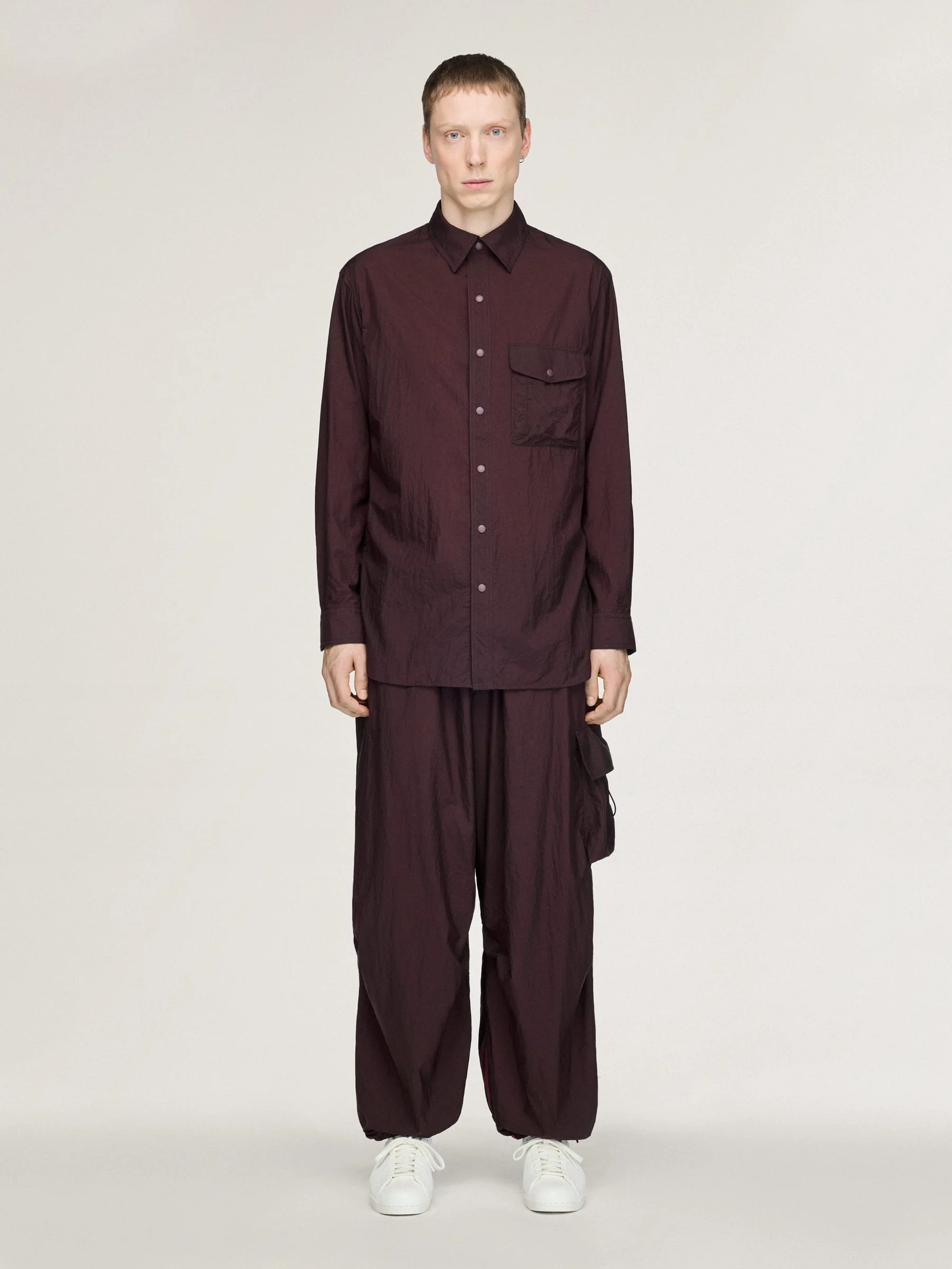 Y-3 GRADIENT 3 STRIPES NYLON CARGO PANTS - 1