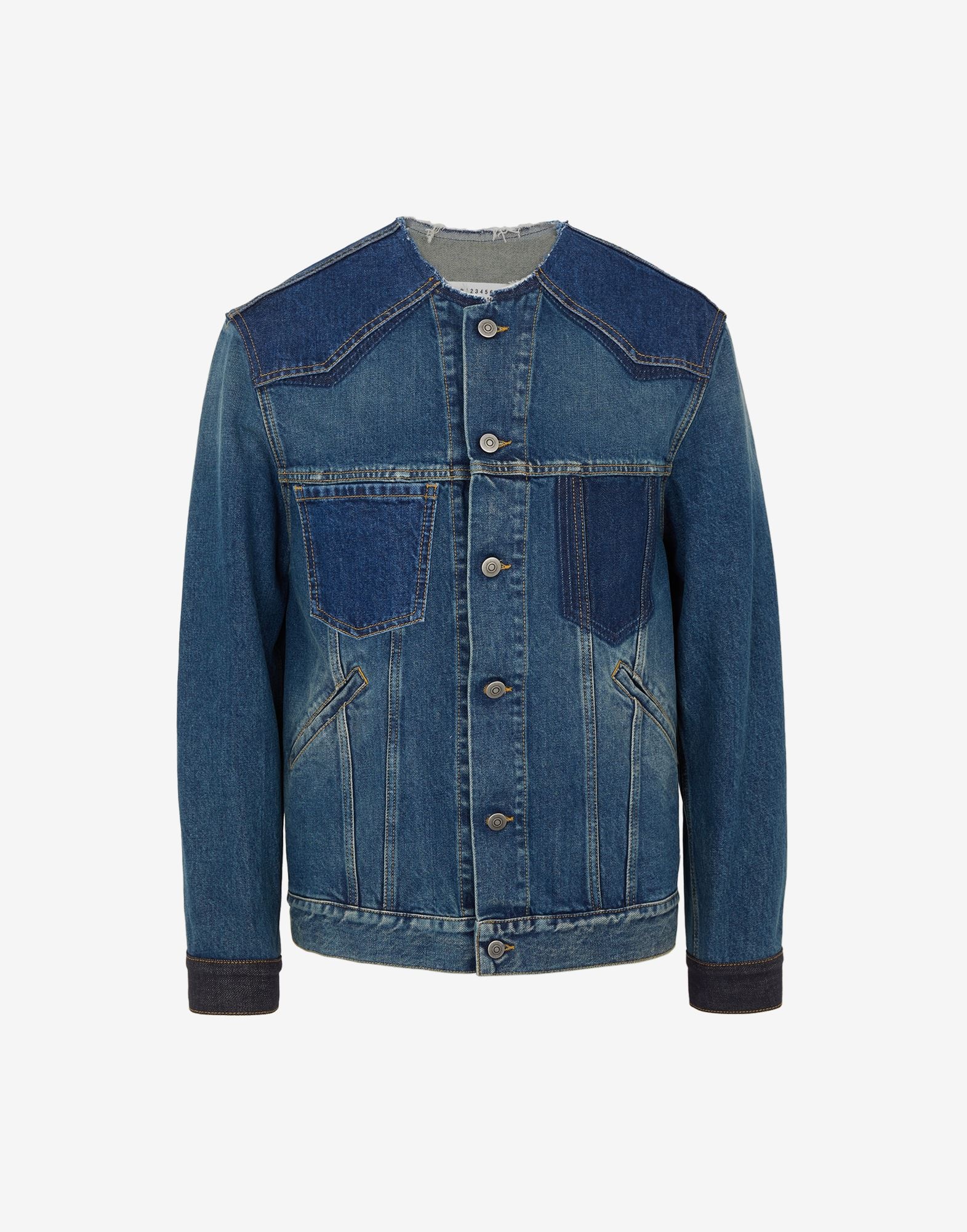 Slip technique' jeans jacket - 1