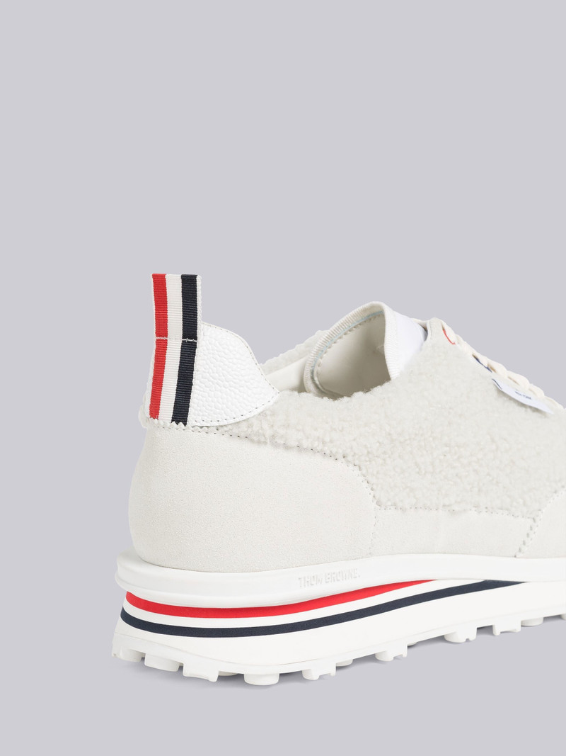 Thom Browne Shearling Lace Loop Tech Runner outlook