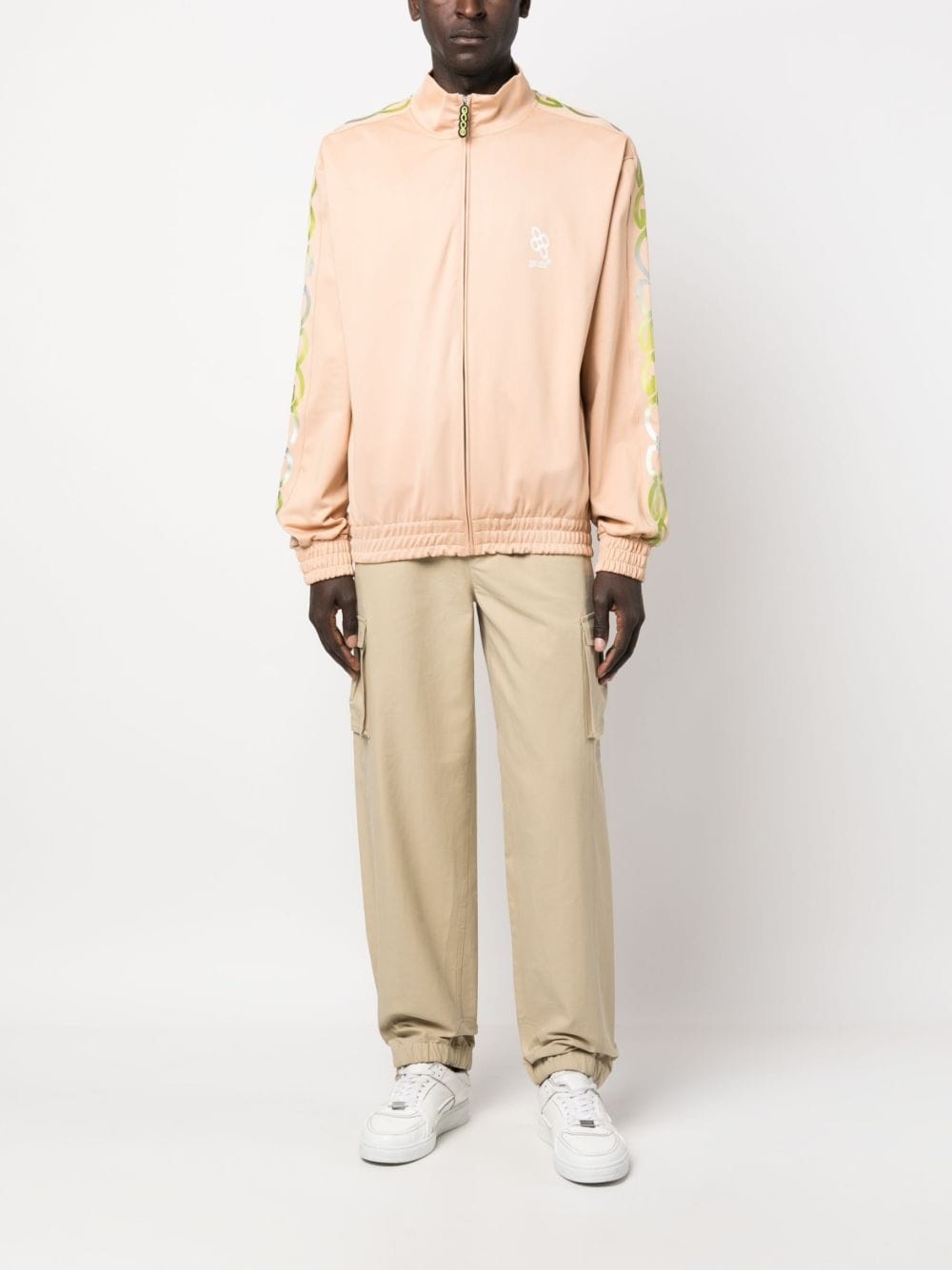 reflective logo-print sweatshirt - 2
