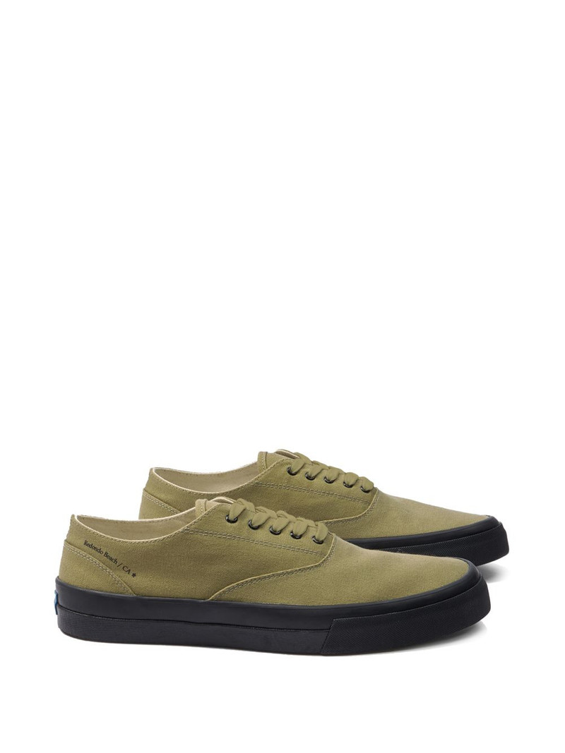 print lace-up fastening sneakers 1
