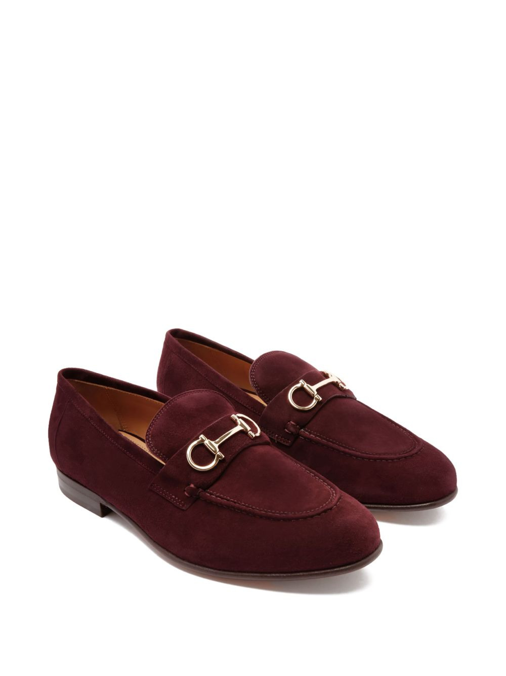 Gancini-buckle loafers - 2