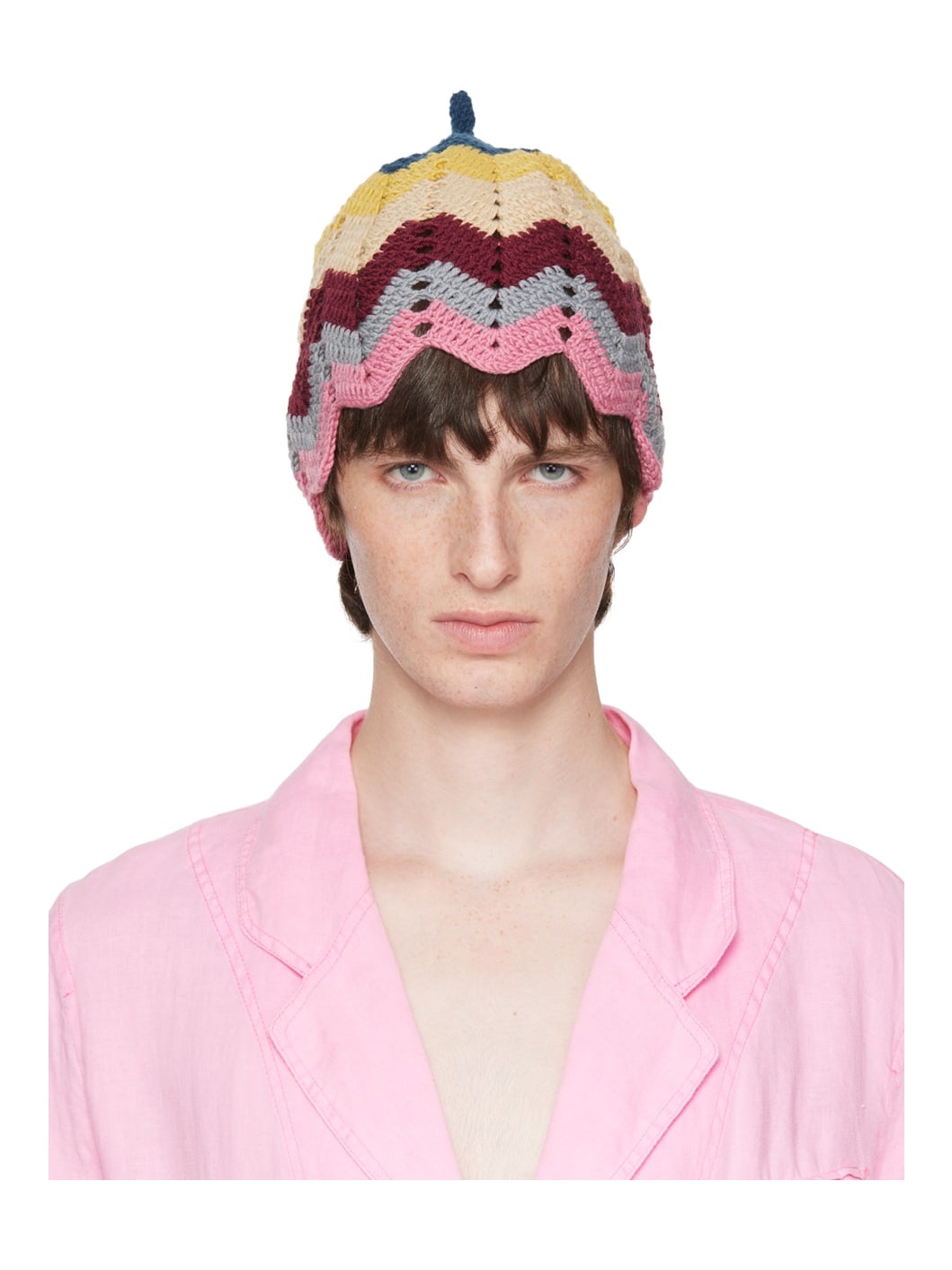 SSENSE Exclusive Multicolor Gumnut Beanie - 1