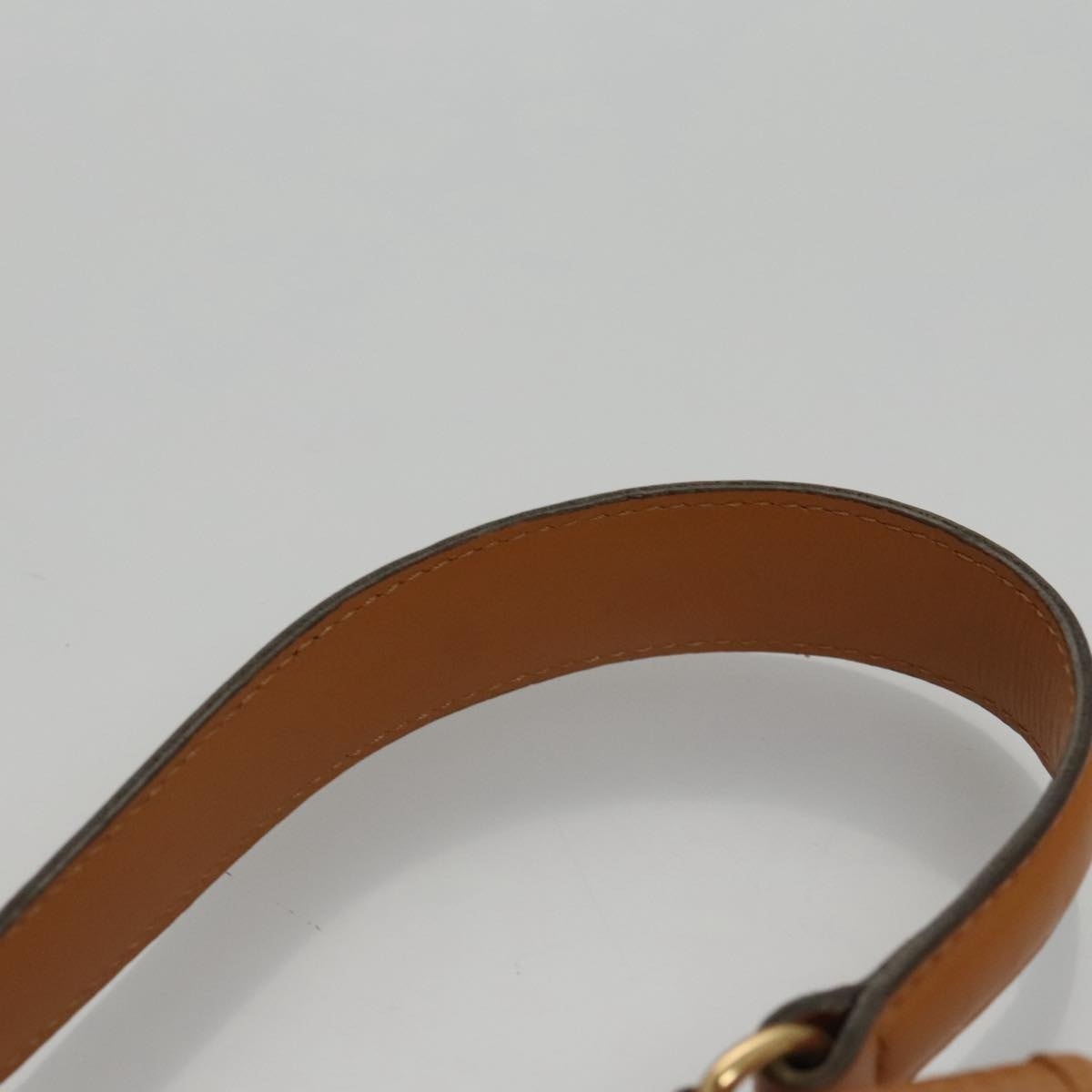 DIOR Hand Bag Leather Brown Gold - 8
