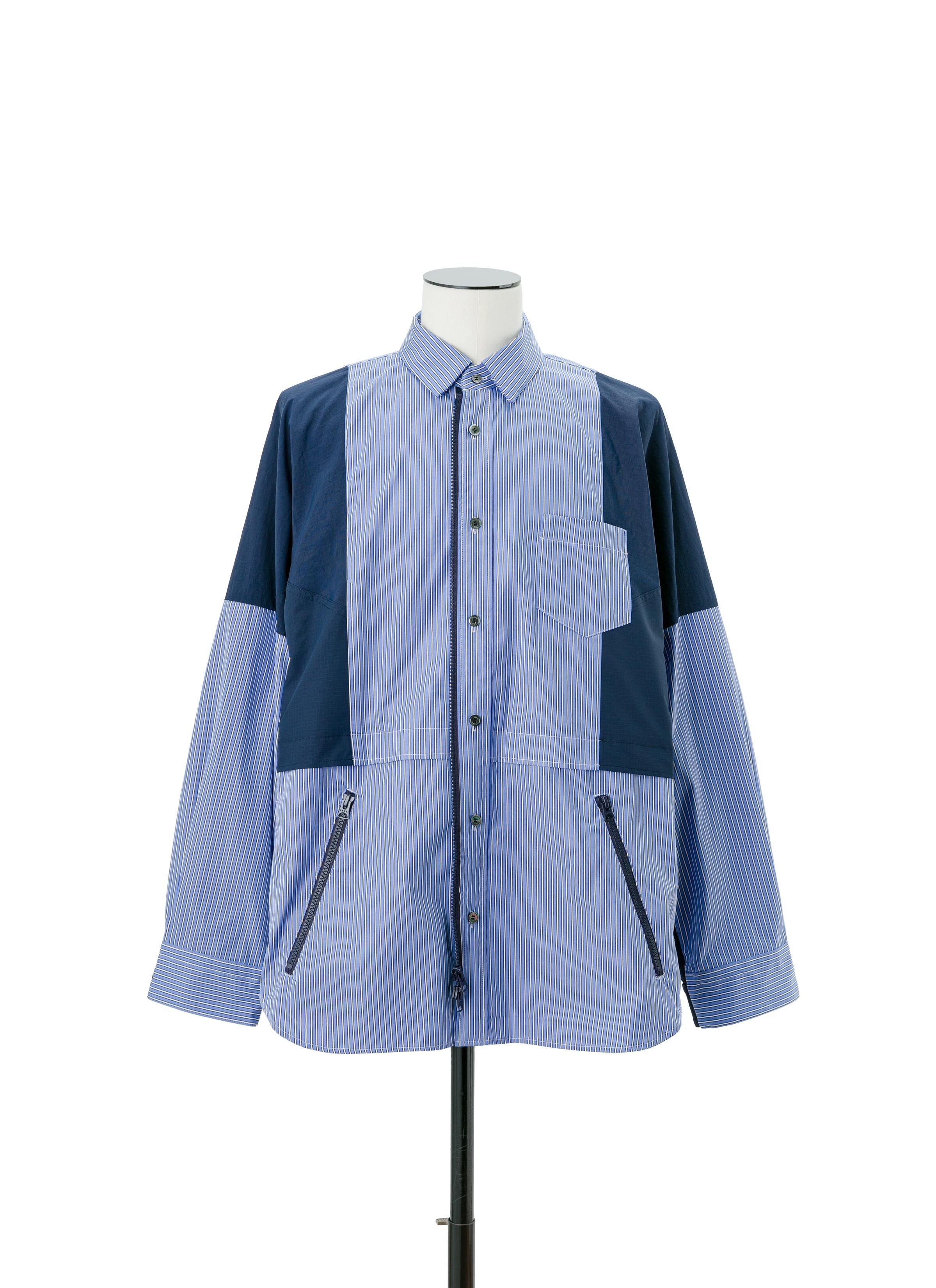 Poplin x Taslan nylon shirt - 2