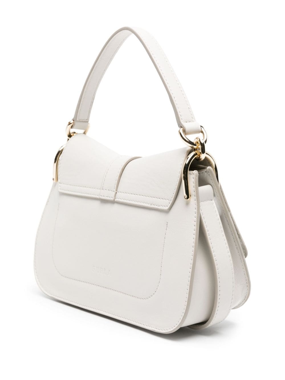 medium Flow leather tote bag - 3