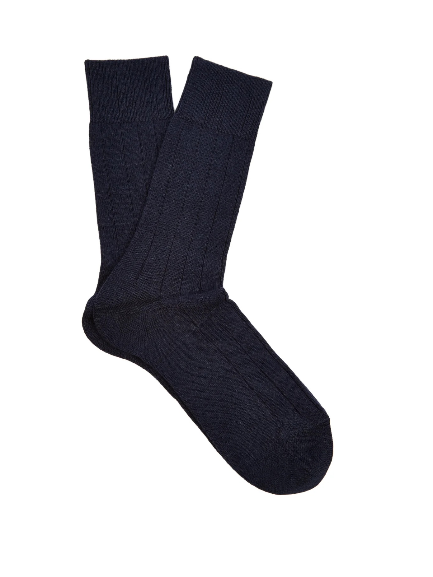 Lhasa wool and cashmere-blend socks - 1