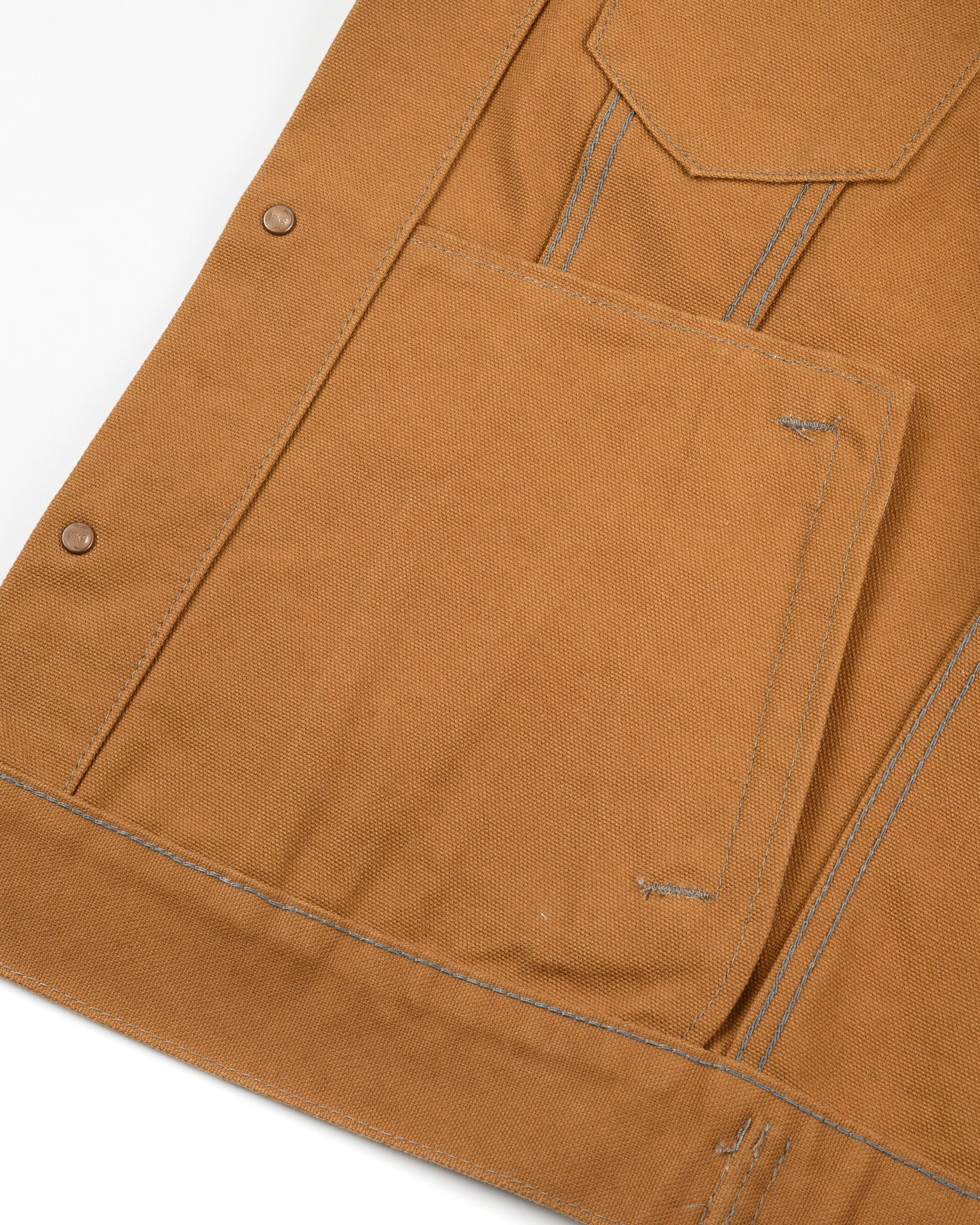 IH-2526J 17oz Duck Modified Type III Jacket -  Brown - 18