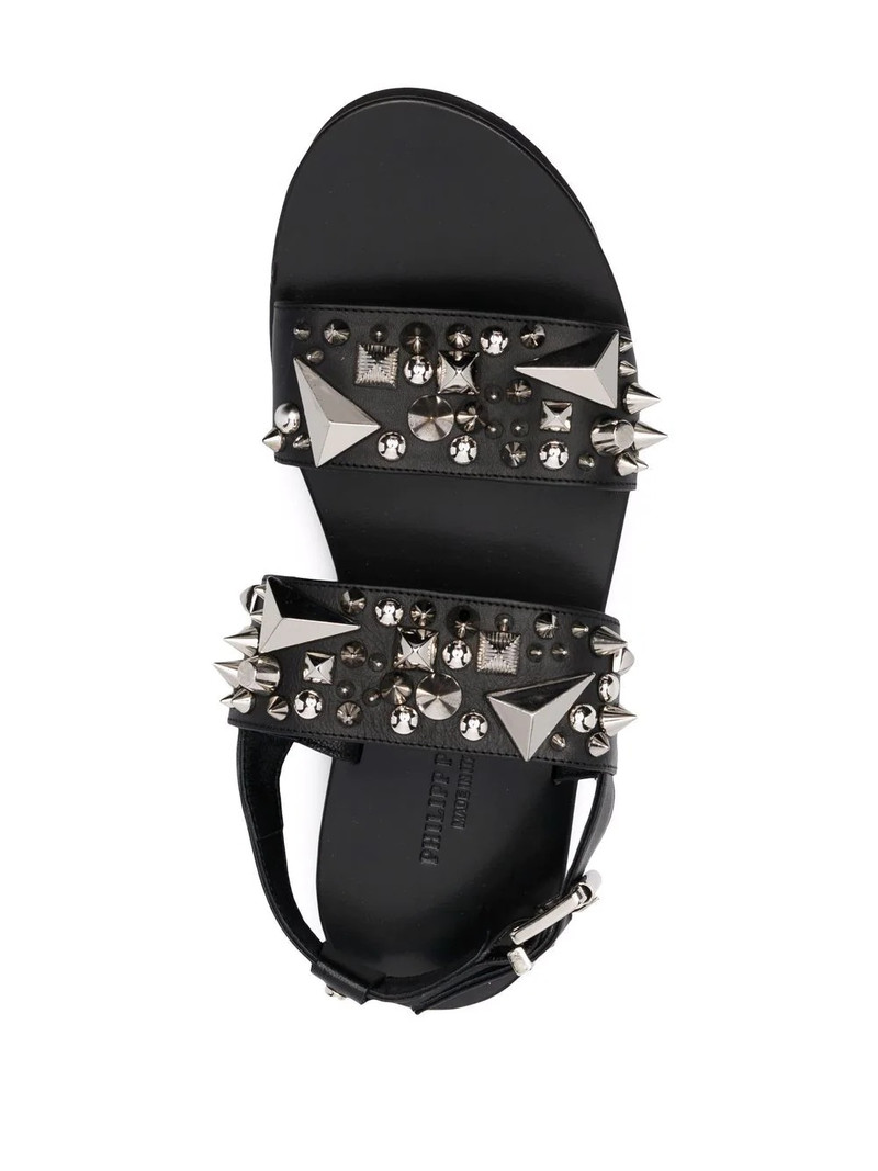 studded leather sandals 4