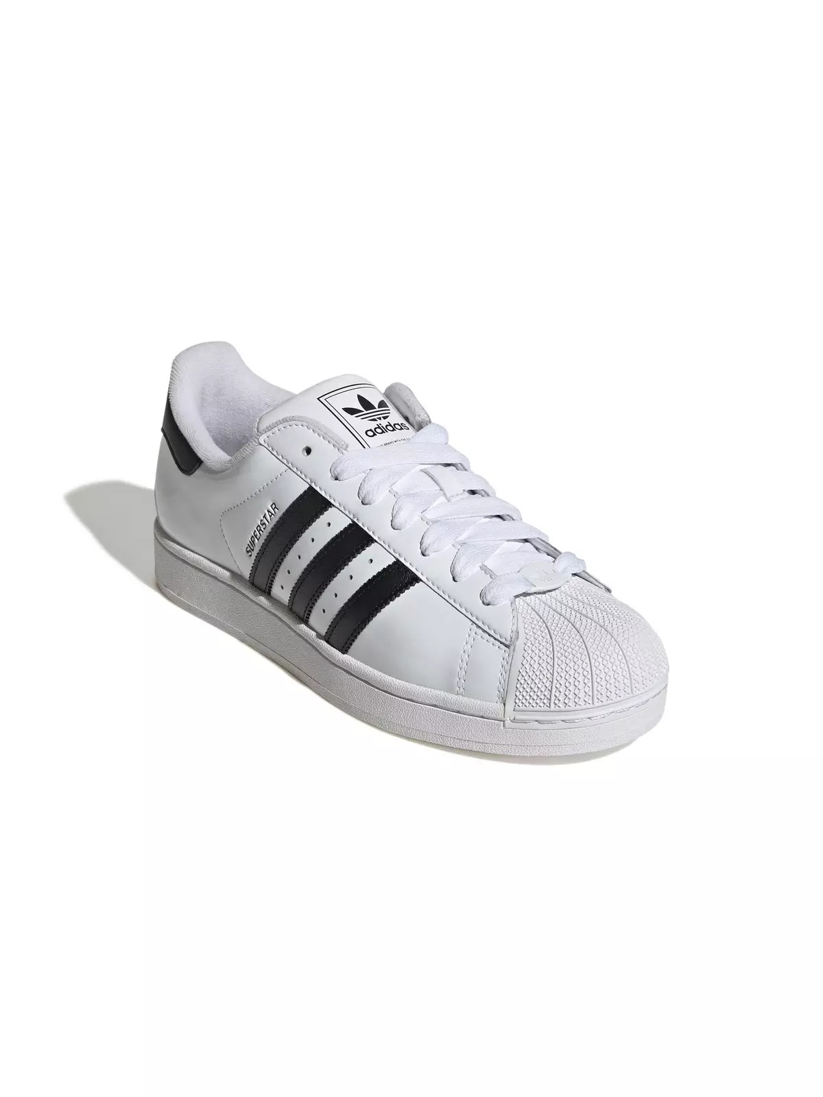 Originals Superstar II Patent Leather "White/Core Black" Men's Shoe - 6