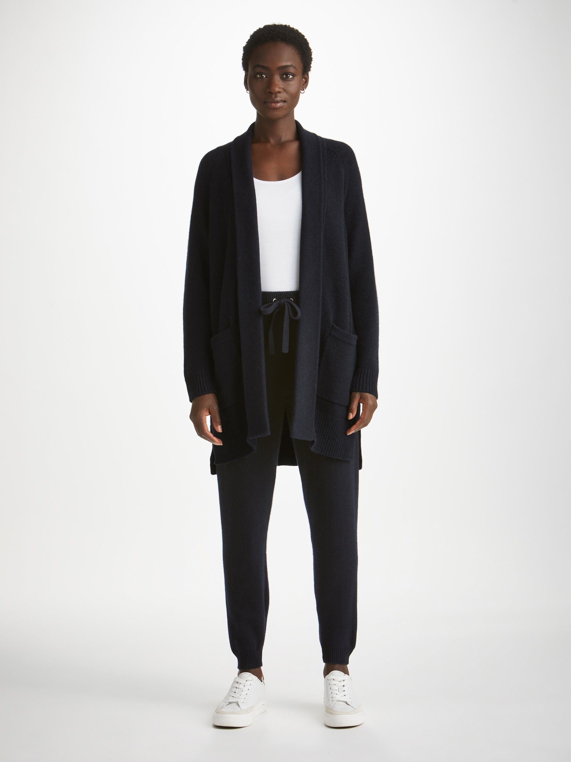 Women's Cardigan Nina Cashmere Navy - 3
